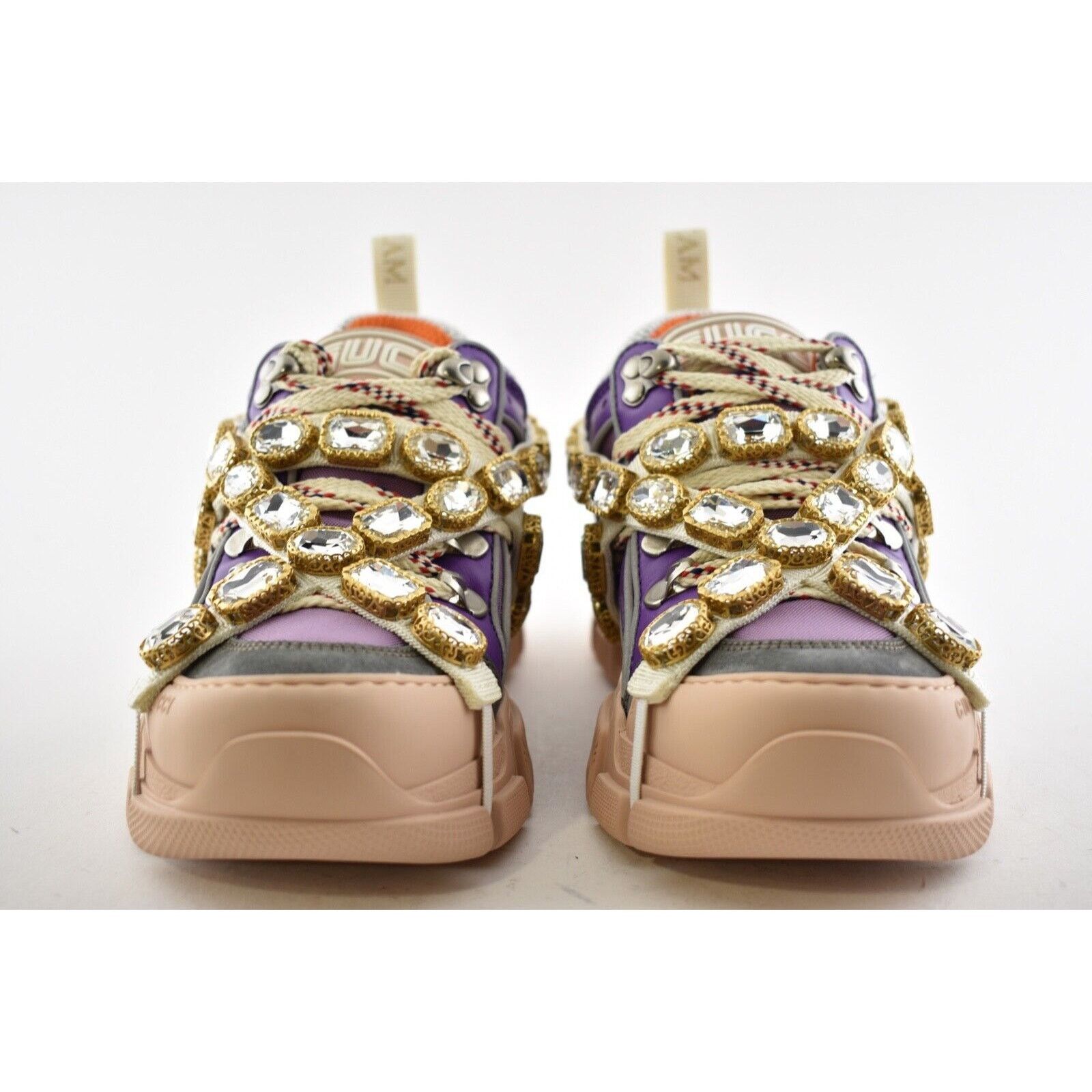 Gucci Womens Journey Flashtrek Crystal Hiker Low Boot Sneaker 36 Size US 6 / IT 36 - 6 Thumbnail