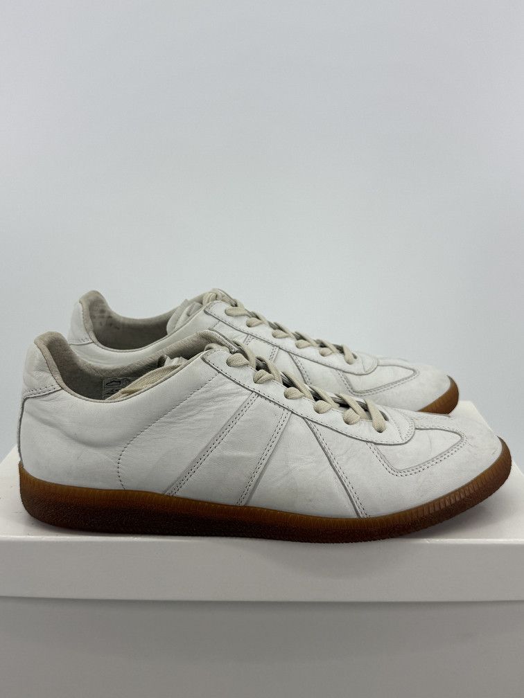 Maison Margiela SS09 GAT Low White Leather Size US 9 / EU 42 - 1 Thumbnail