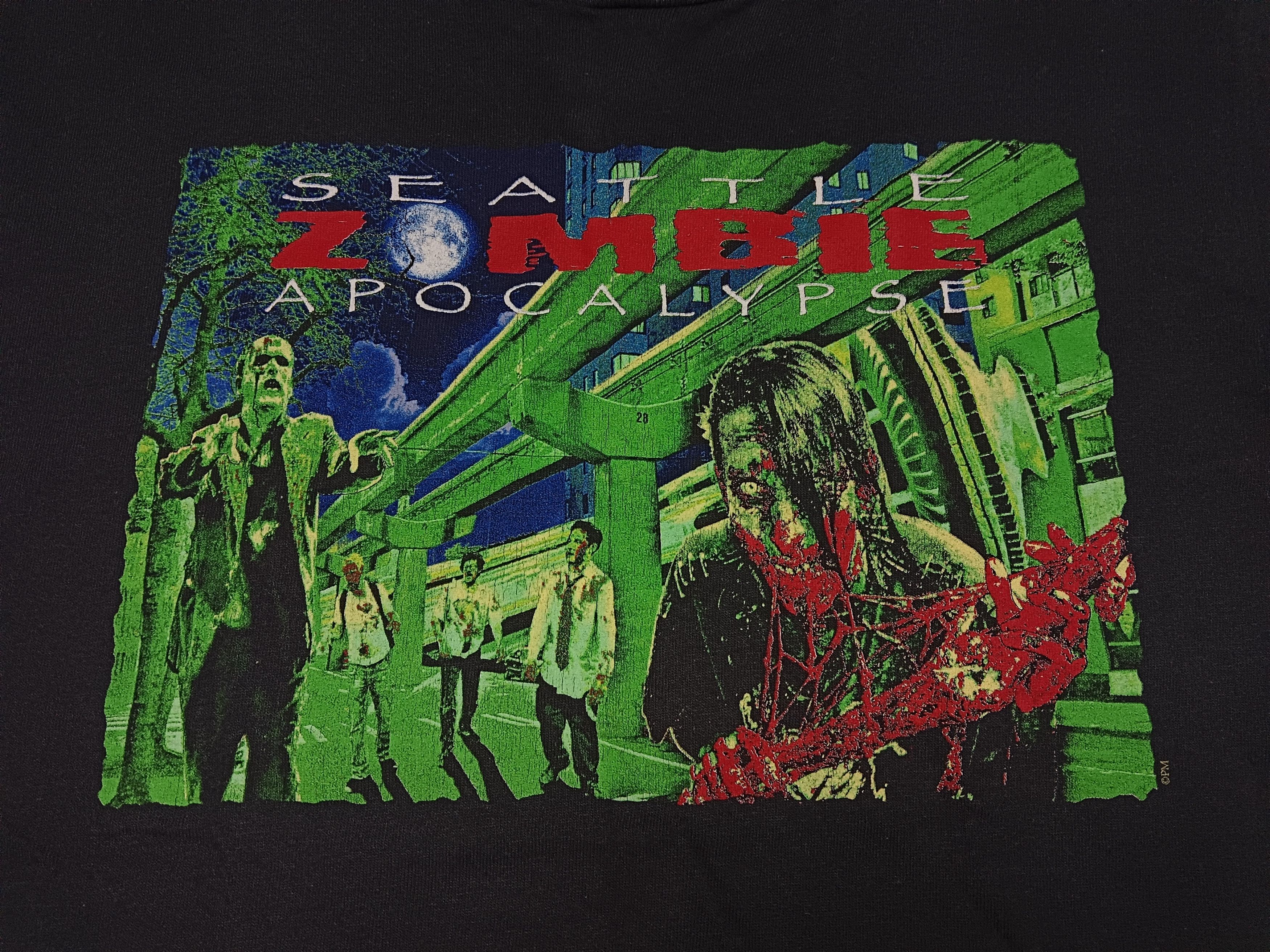 Expert Horror Zombie movie shirt tee Size US M / EU 48-50 / 2 - 2 Thumbnail