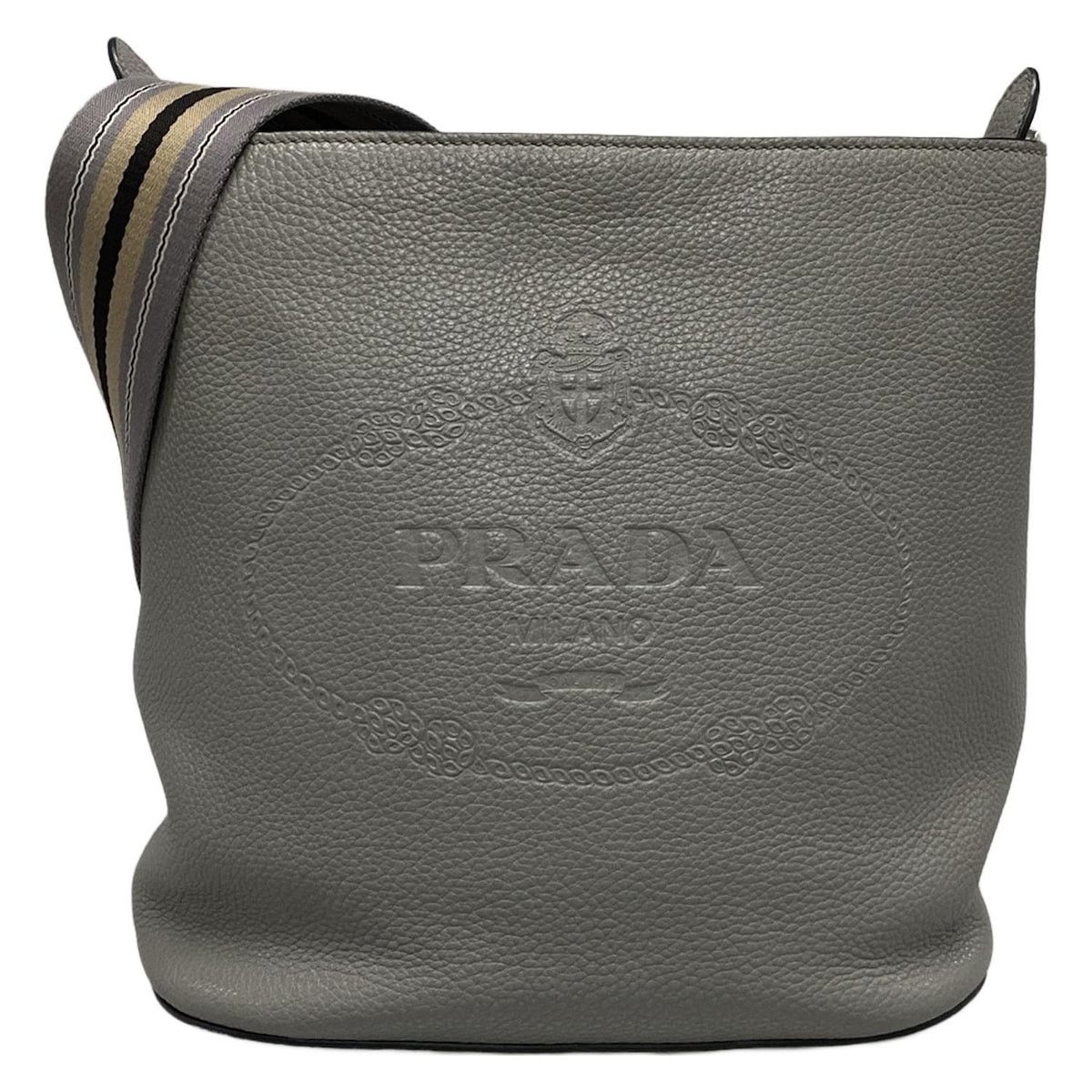 Prada PRADA Logo Shoulder Bag 1BE057 Size ONE SIZE - 1 Thumbnail
