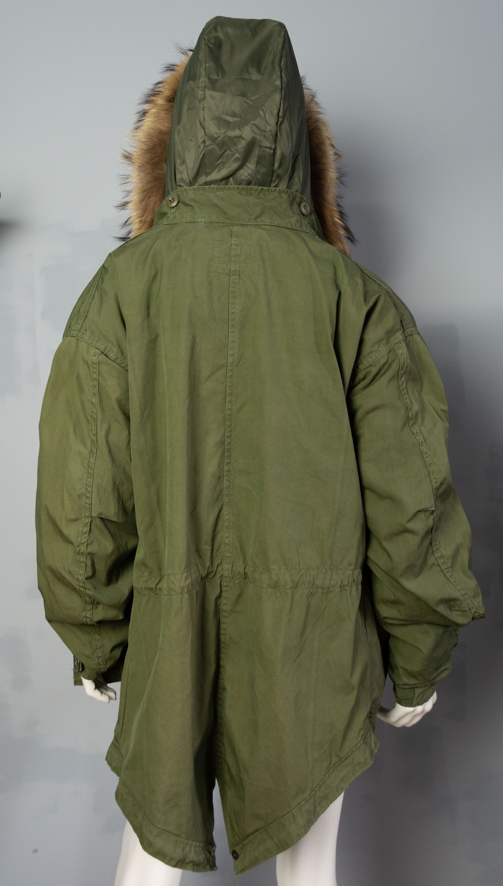 Vintage Barbed FOX M65 parka jacket green khaki winter Size L / US 10 / IT 46 - 13 Thumbnail