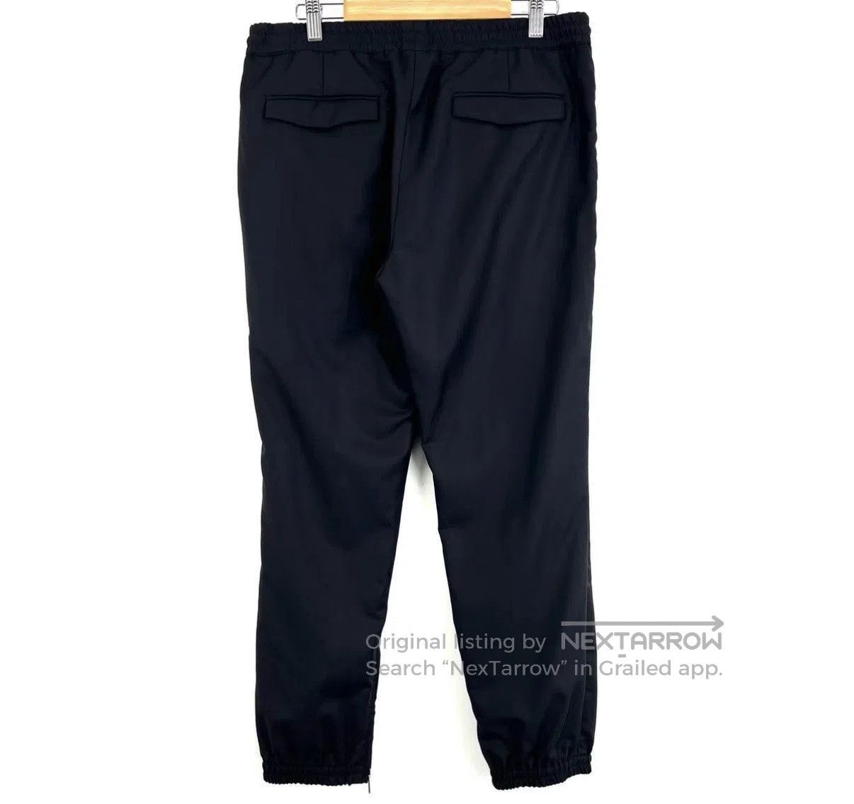 Dior Black Drawstring Jogger Pants Size 32. Size US 32 / EU 48 - 2 Thumbnail
