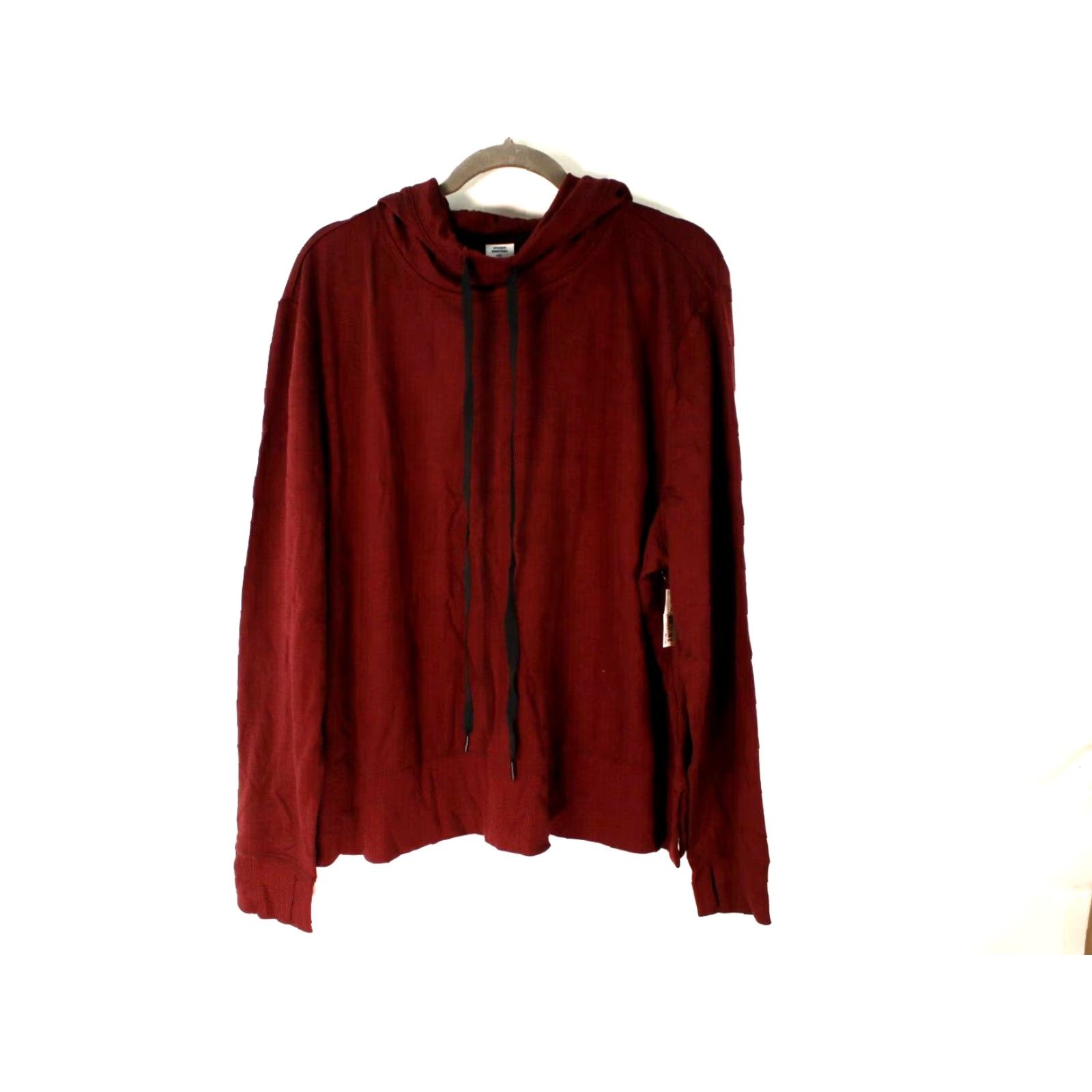 Essentials Essentials Utility Knit Hoodie Women's M Long Sleeve Thumb Hole Rust Shirt Size M / US 6-8 / IT 42-44 - 2 Thumbnail