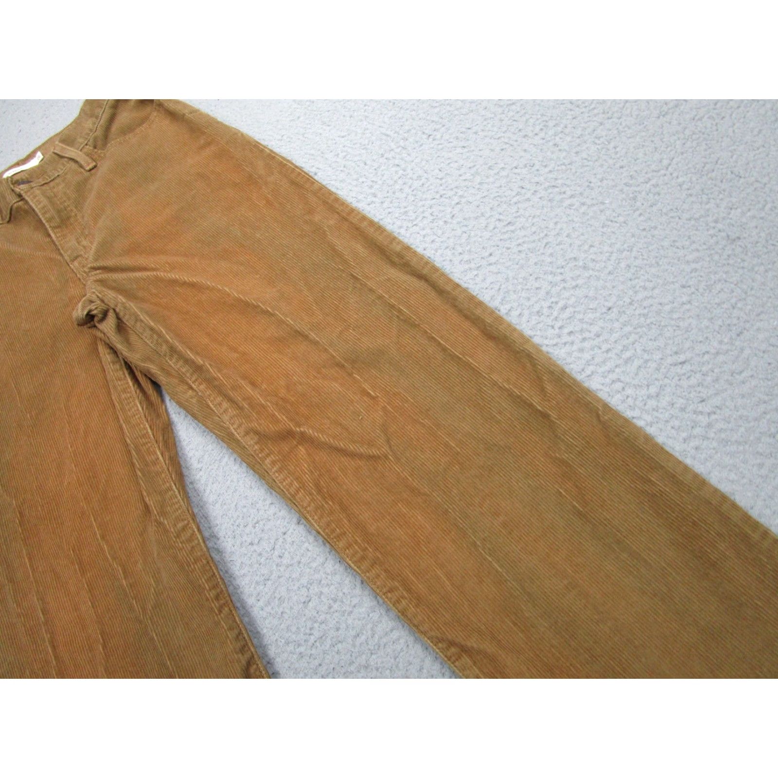 Levi's Levi's 94 Baggy Pants Women 26 Brown Corduroy High Rise Straight Leg Waterless 90s Casual Size 26" / US 2 / IT 38 - 3 Thumbnail