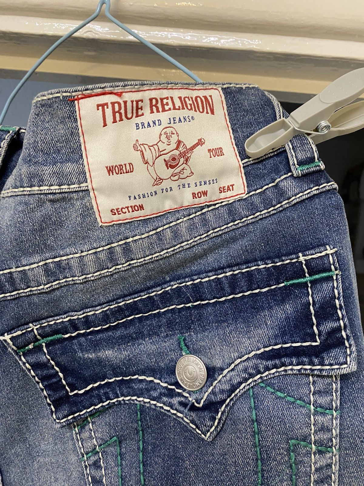 True Religion True Religion Jeans - Ricky Super T Flap Jeans Size US 32 / EU 48 - 9 Thumbnail