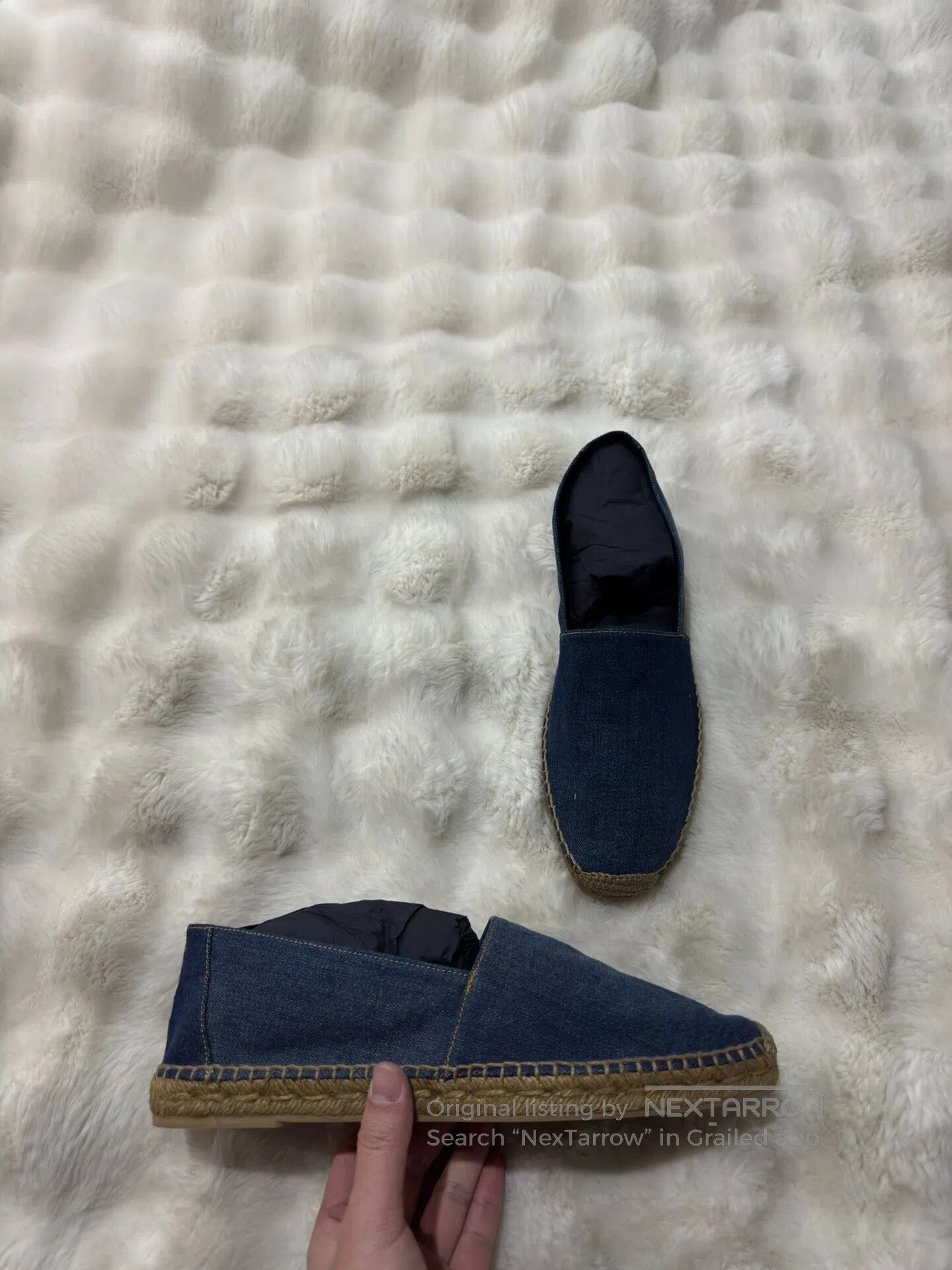 Saint Laurent Paris Saint Laurent Paris Gold-Plated Fisherman Shoes| Size US 12 / EU 45 - 4 Thumbnail
