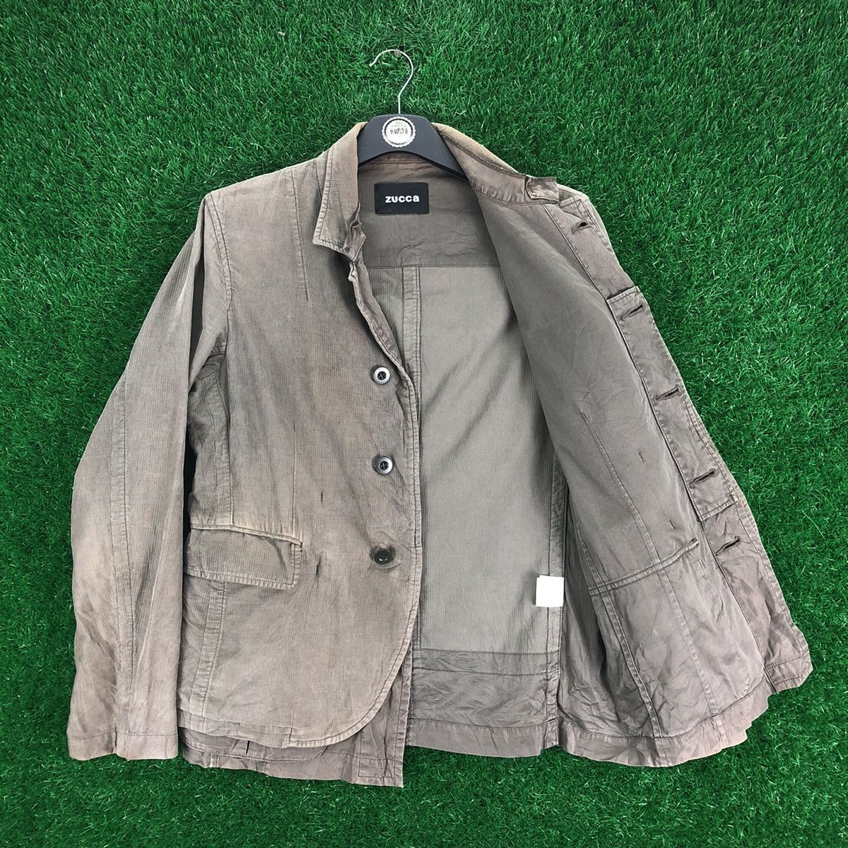 CABANE de ZUCCa Vintage Cabane de Zucca Corduroy Double Layers Jacket Size US S / EU 44-46 / 1 - 7 Thumbnail