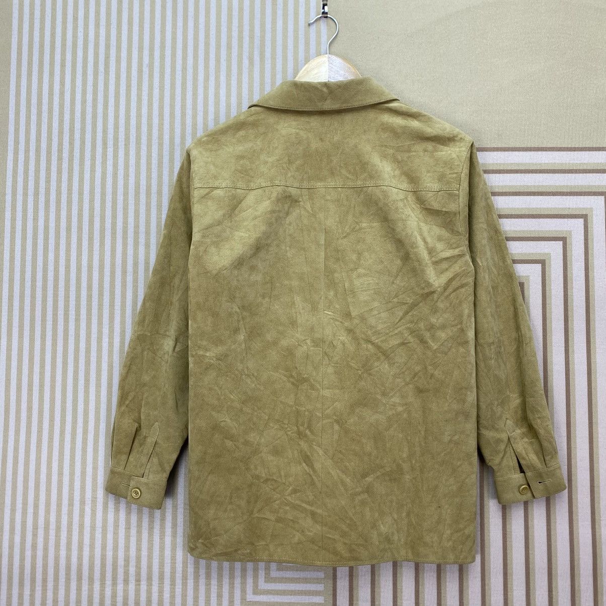 Longchamp 🫶Vintage Long Champ Shirt Button Up Set skirt Size M / US 6-8 / IT 42-44 - 3 Thumbnail