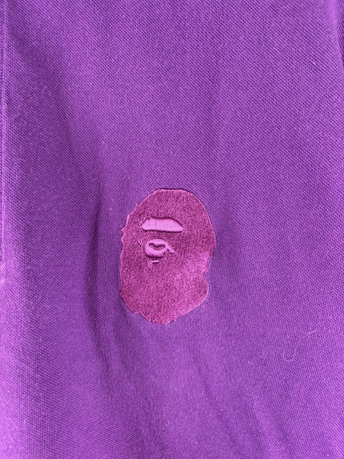 Bape Bape Head Logo Polo Size US L / EU 52-54 / 3 - 3 Thumbnail