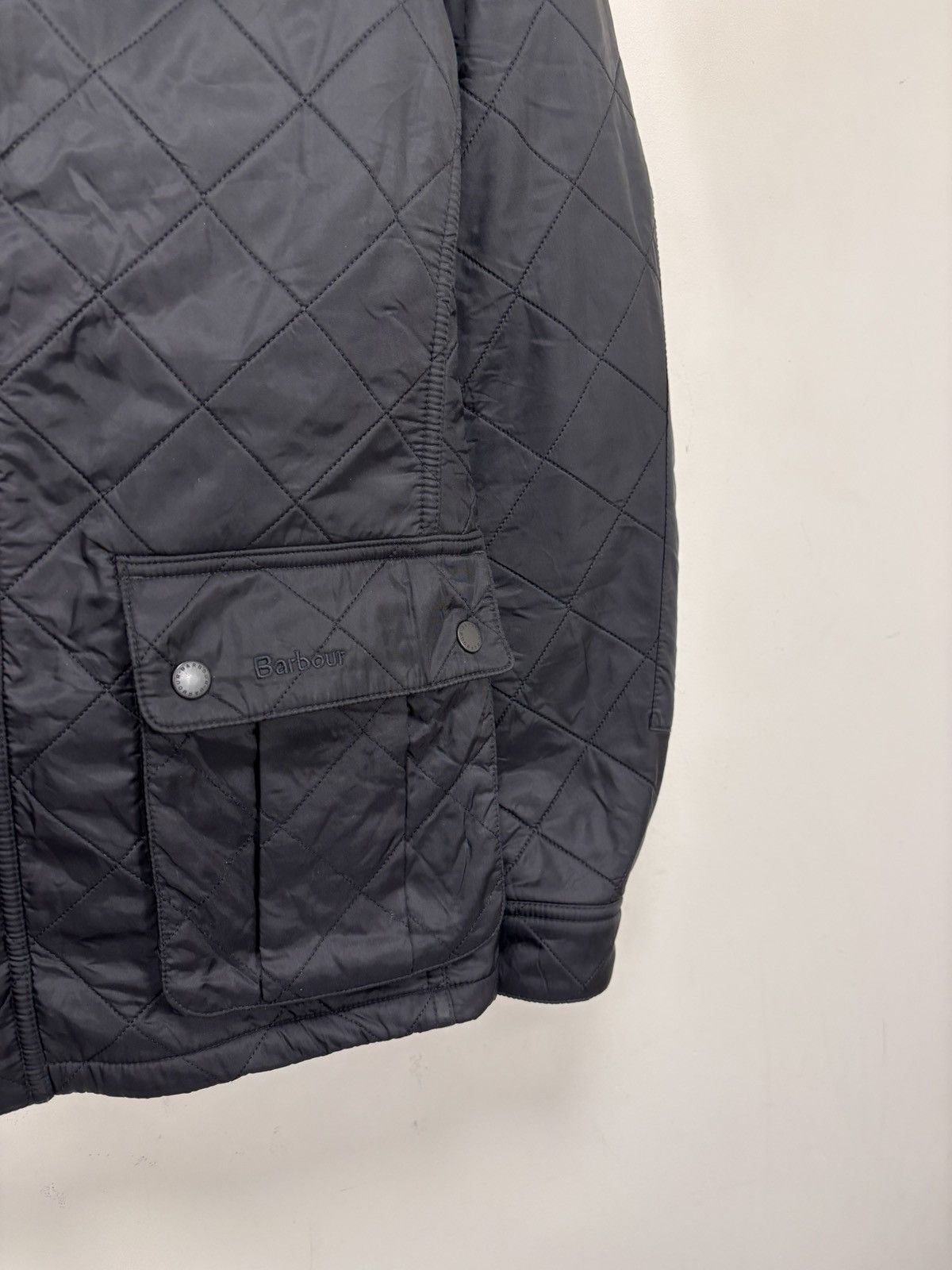 Barbour Barbour International Ariel Polarquilt Men’s Black Jacket Size US S / EU 44-46 / 1 - 6 Thumbnail
