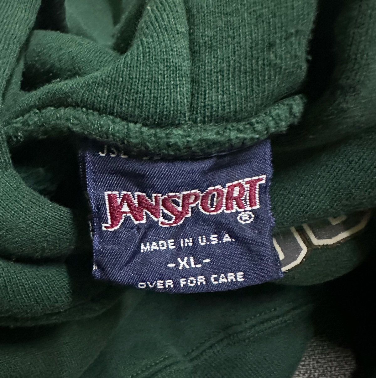 Jansport × Vintage Vintage 90s Jansport pullover hoodie Size US XL / EU 56 / 4 - 4 Thumbnail