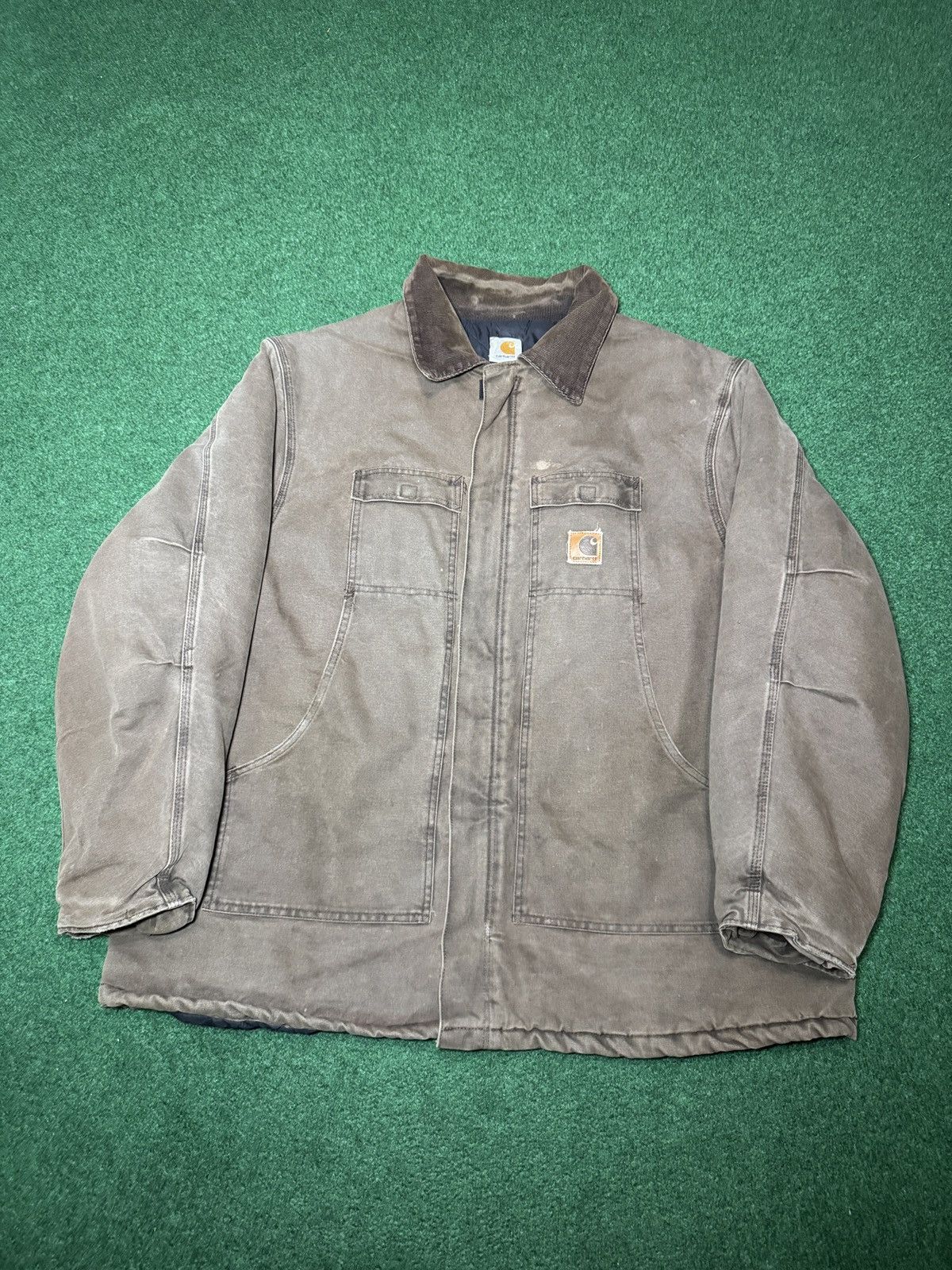Carhartt Vintage Carhartt J22 CHT Coat Size XXL Chestnut Brown Arctic Size US XXL / EU 58 / 5 - 1 Thumbnail