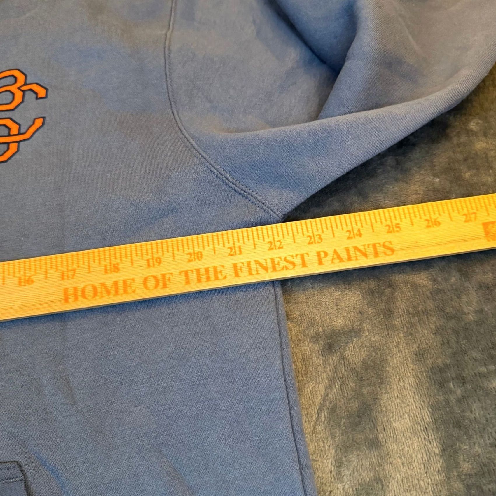Vintage GEAR FOR SPORTS Full Zip Hoodie Mens Large Blue BC Logo Embroidered Pockets Fleece Lined Cotton Blend Sweatshirt Sweatshirt Size US L / EU 52-54 / 3 - 7 Thumbnail