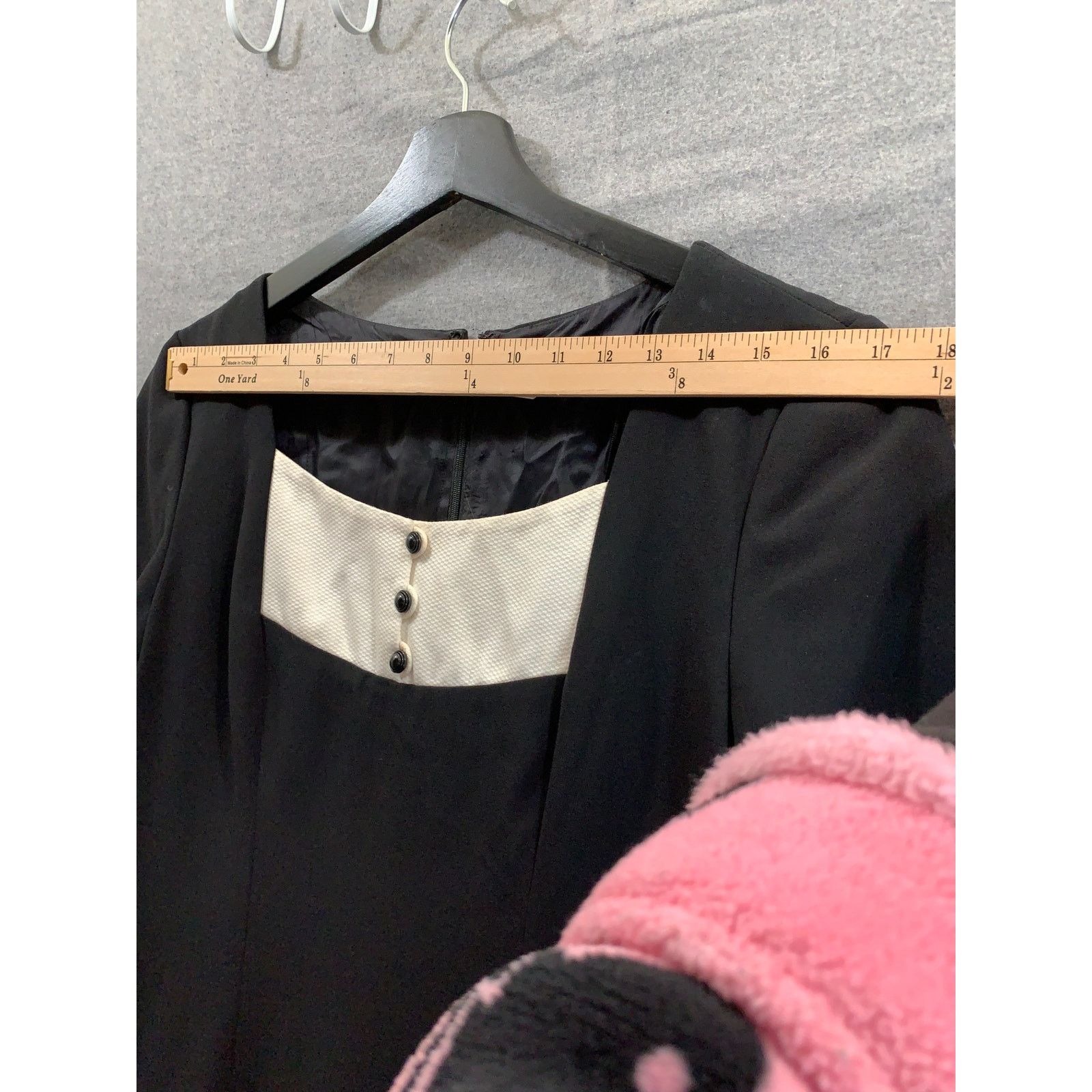Other Liz Claiborne Sheath Dress Women Size 12 Black Size L / US 10 / IT 46 - 4 Thumbnail