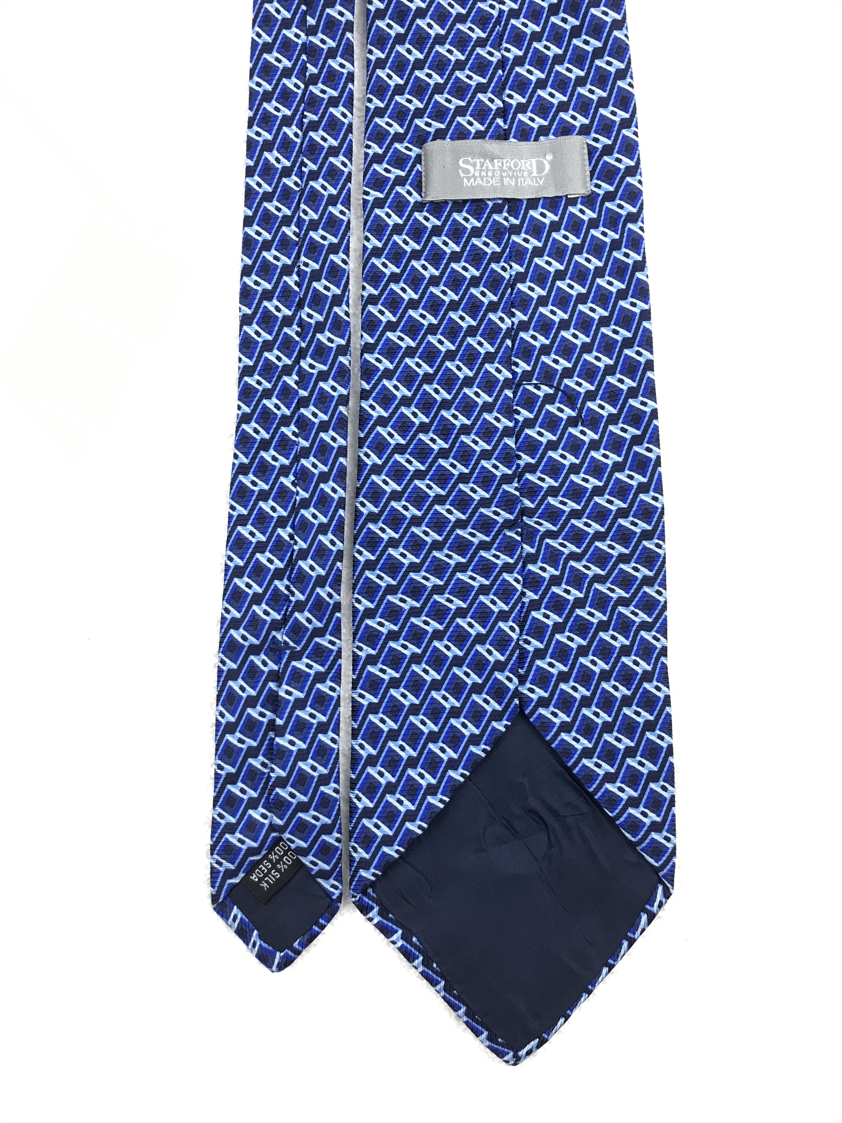 Stafford × Vintage Vintage Stafford Executive Silk Necktie Size ONE SIZE - 4 Thumbnail