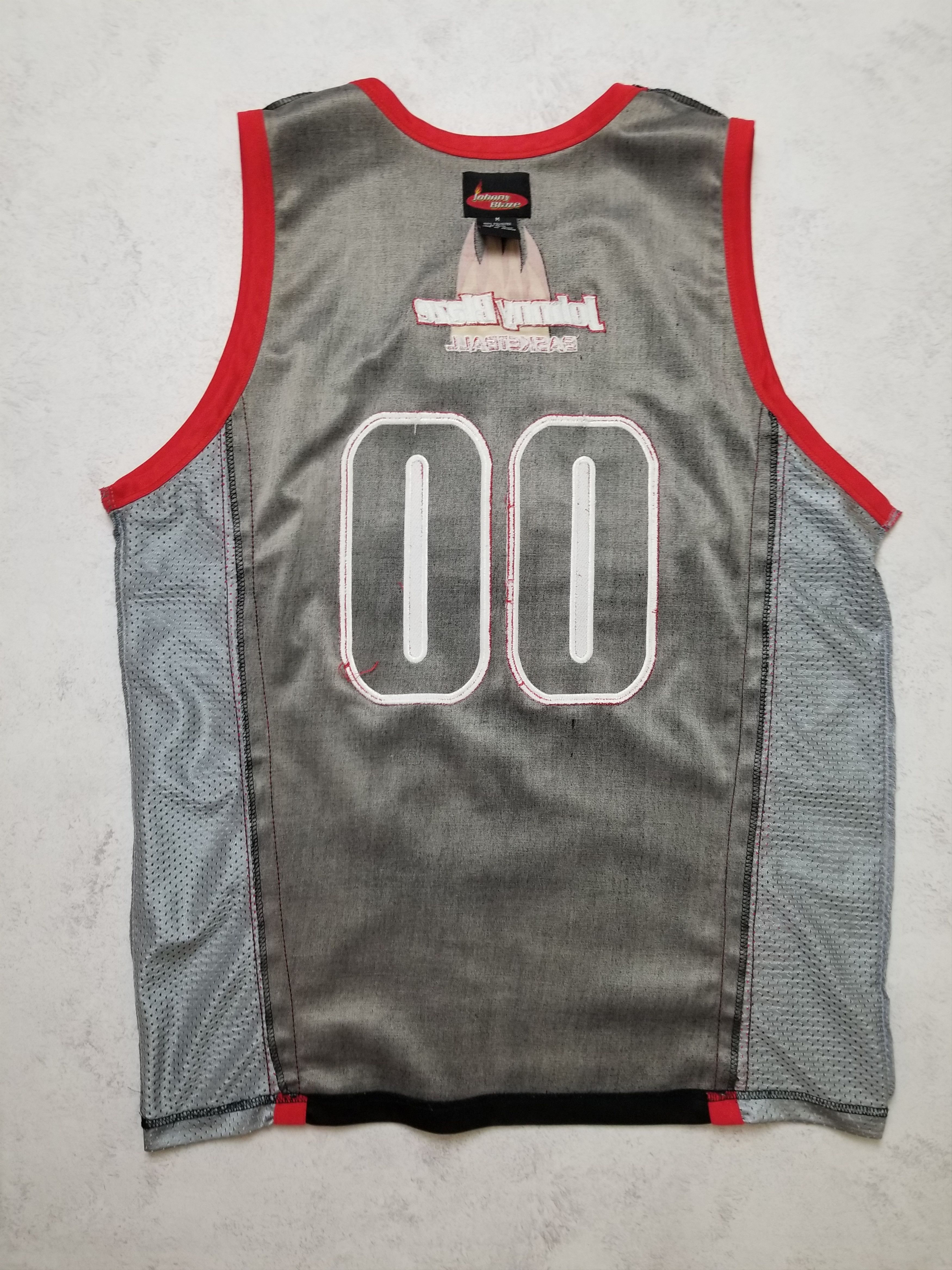 Other Johnny Blaze Embroidered Basketball Logo Method Man Jersey Size US M / EU 48-50 / 2 - 4 Thumbnail