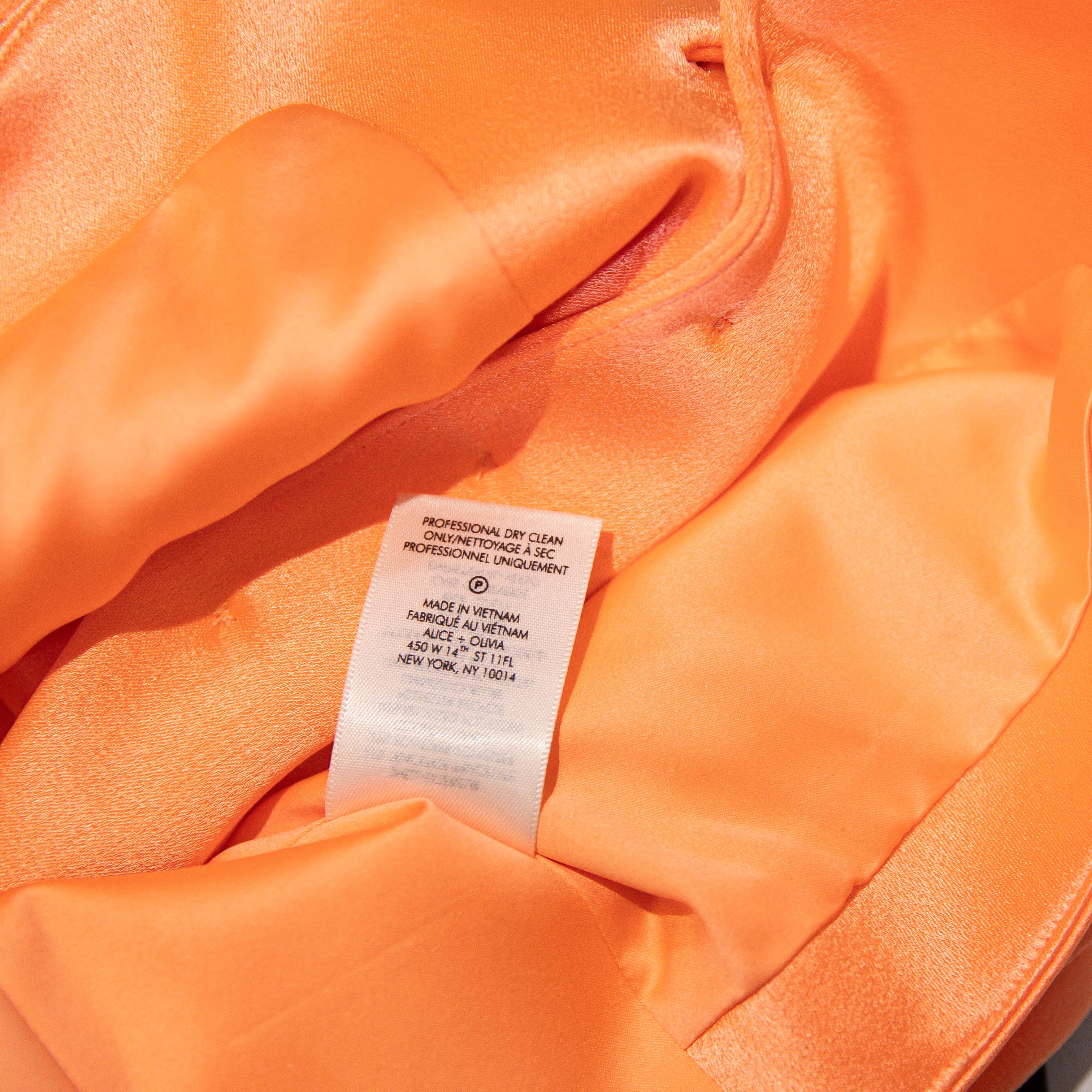 Alice + Olivia NEW Alice And Olivia Amber Satin Collared Size M / US 6-8 / IT 42-44 - 3 Thumbnail