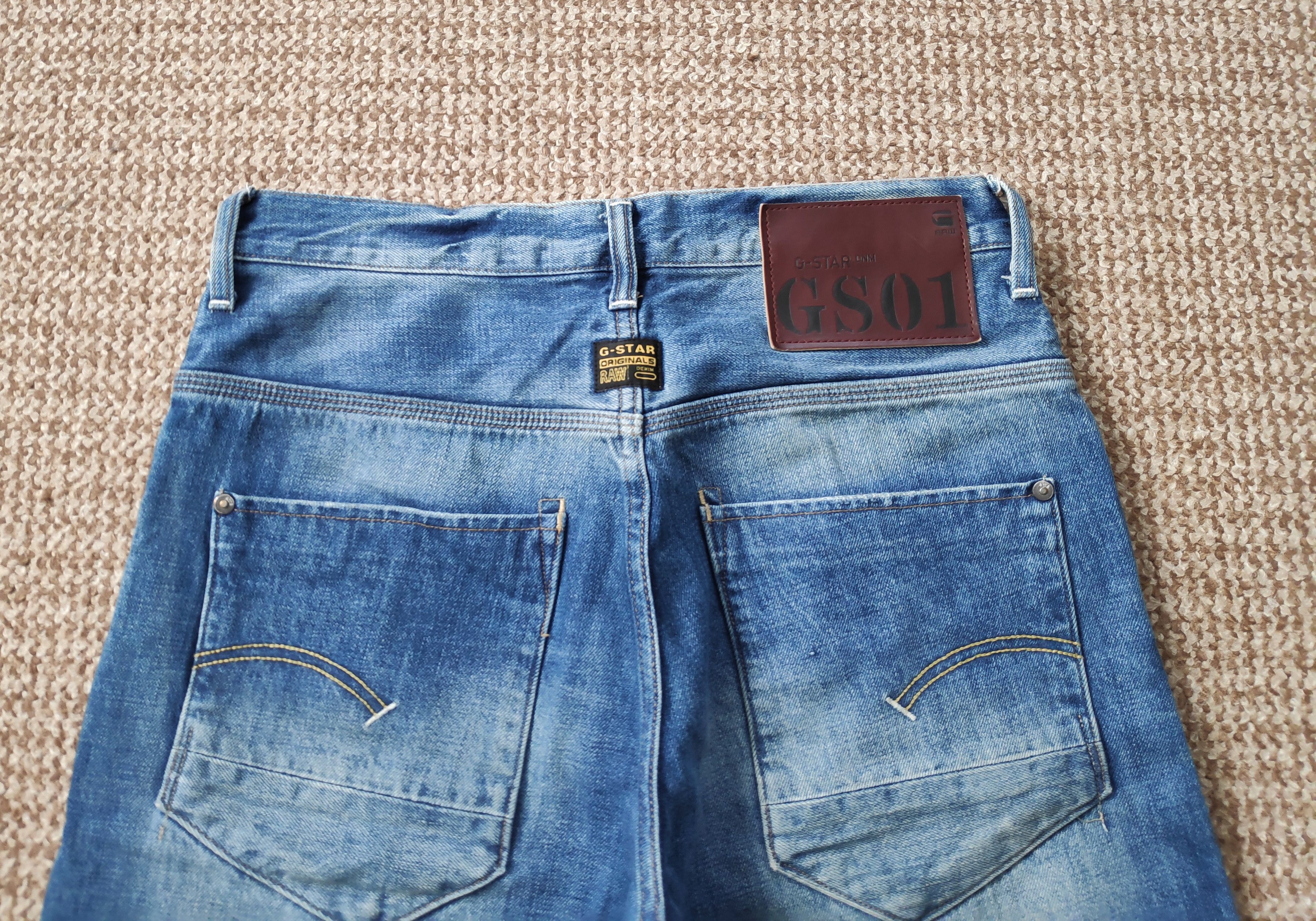 G-Star Vintage G-Star Raw New Radar Tapered Denim Shorts sz W30 Size US 30 / EU 46 - 3 Thumbnail