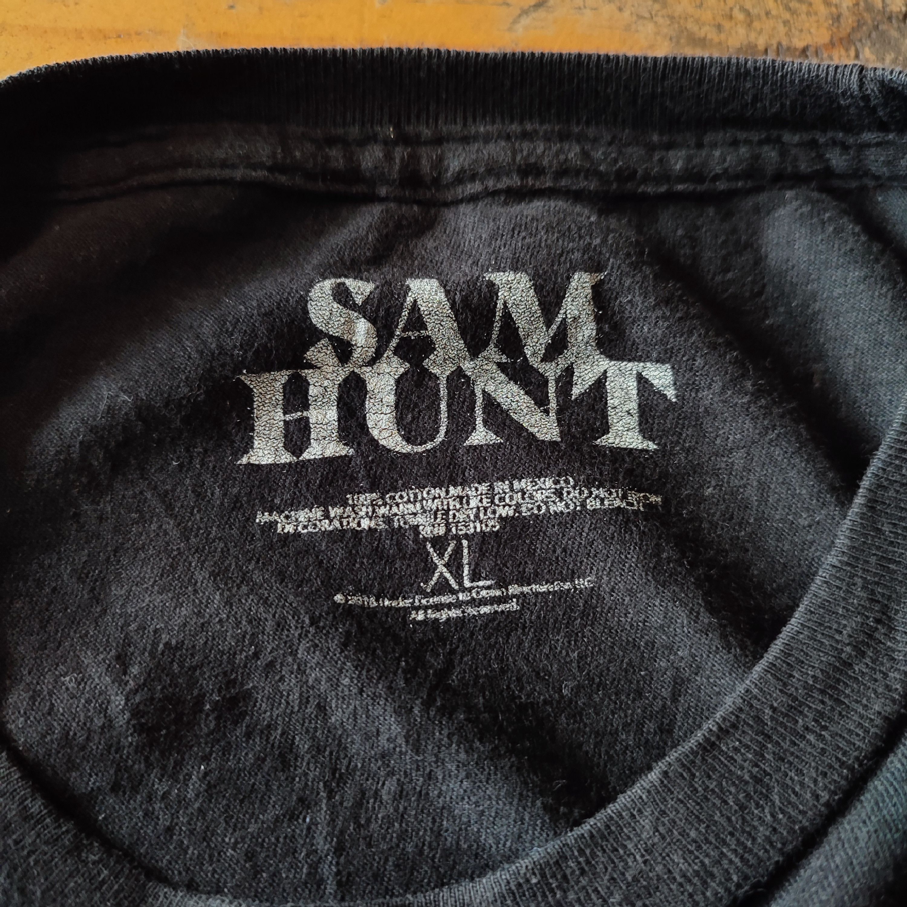 Band Tees × Vintage Sam Hunt T SHIRT Size US XL / EU 56 / 4 - 5 Thumbnail