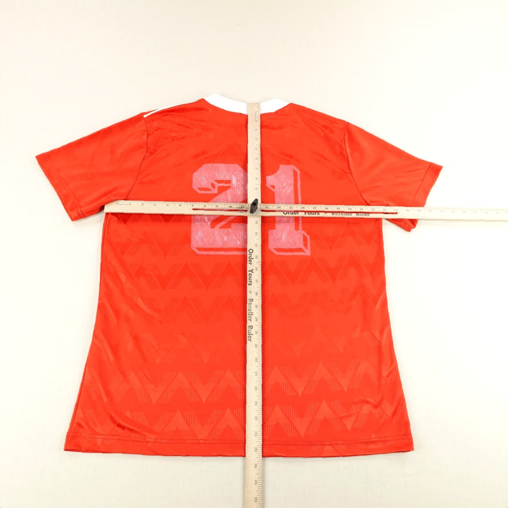 Umbro VINTAGE Umbro Shirt Mens XL Red White Soccer Jersey #21 Shiny Silky USA 90s Size US XL / EU 56 / 4 - 5 Thumbnail