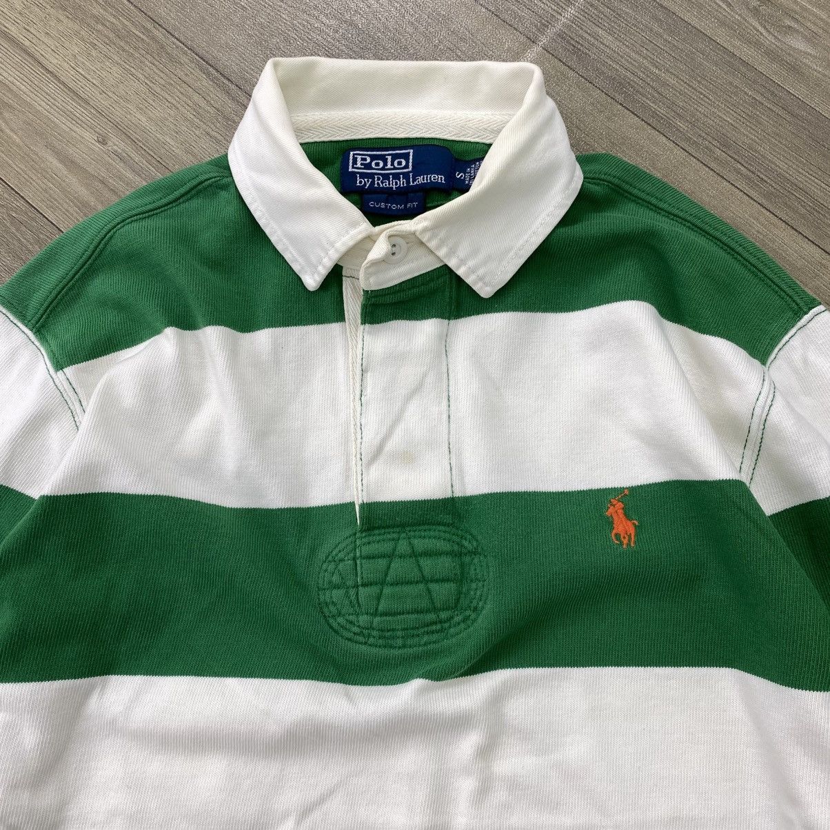 Polo Ralph Lauren Vintage Polo Ralph Lauren Rugby Shirt Striped Size US M / EU 48-50 / 2 - 4 Thumbnail