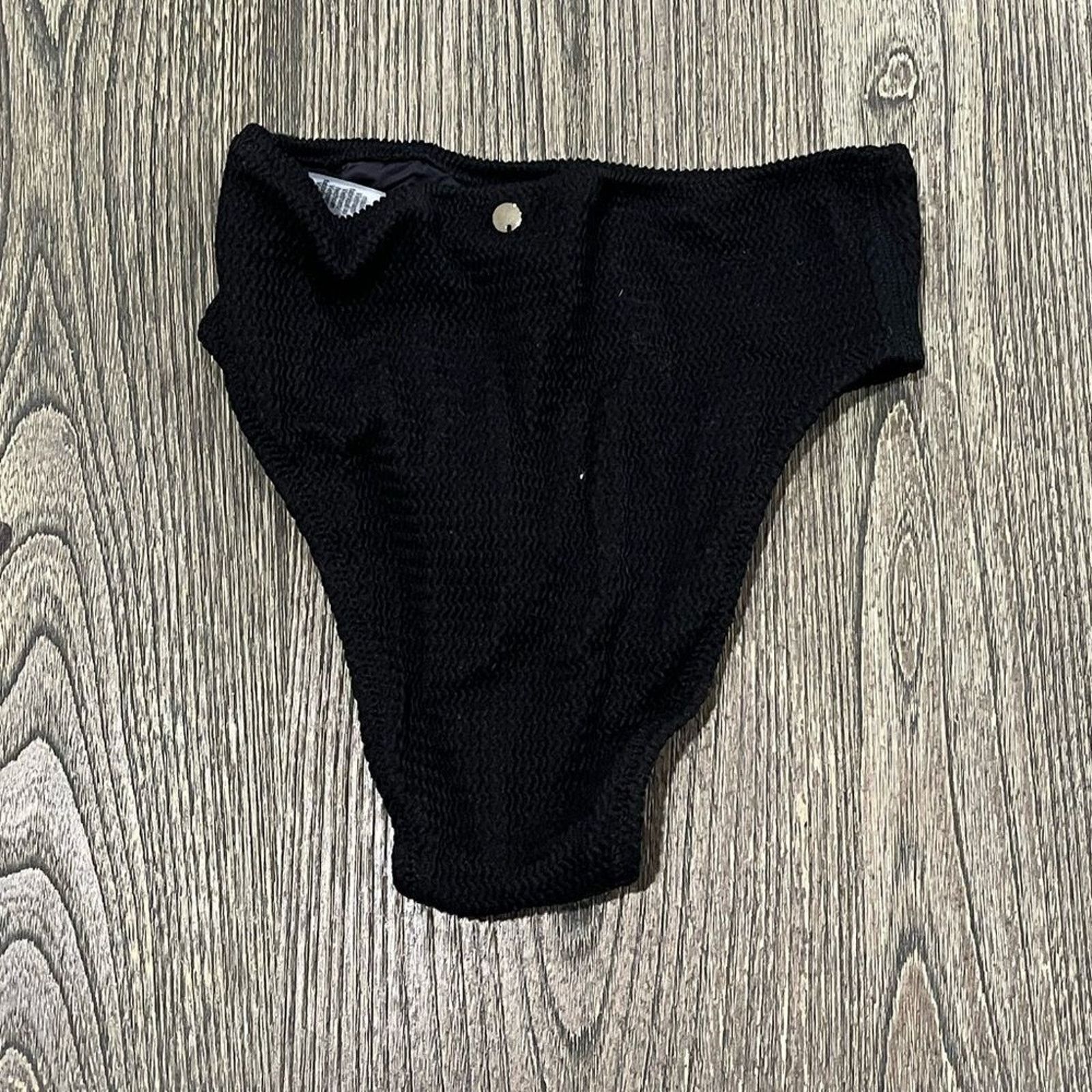 Victoria's Secret NWOT Victoria’s Secret The Wave HighRise Cheeky Swim Size L Size ONE SIZE - 4 Thumbnail