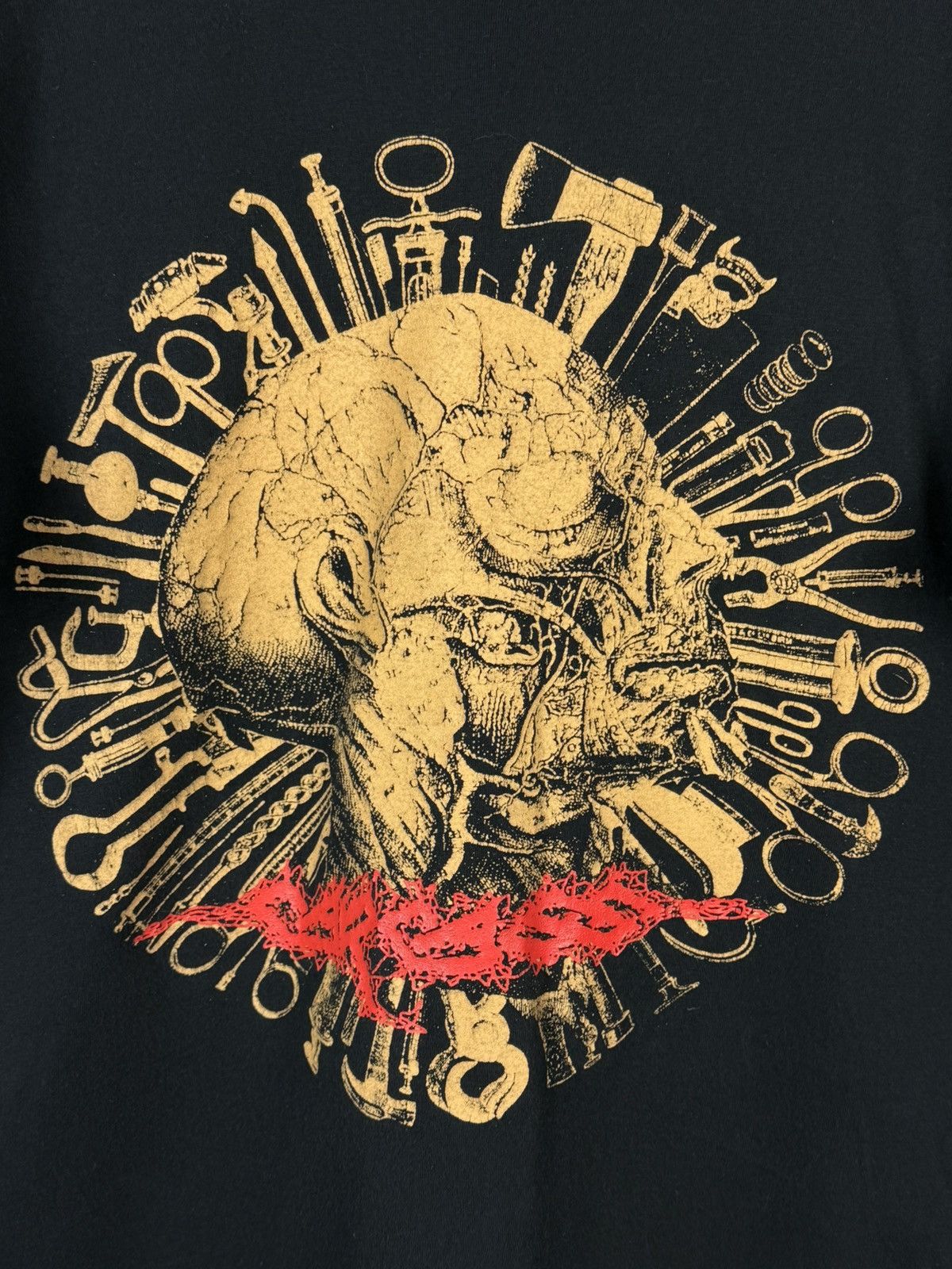 Band Tees 90s Carcass European Evisceration III 1993 Tour T-Shirt M Size US M / EU 48-50 / 2 - 2 Thumbnail