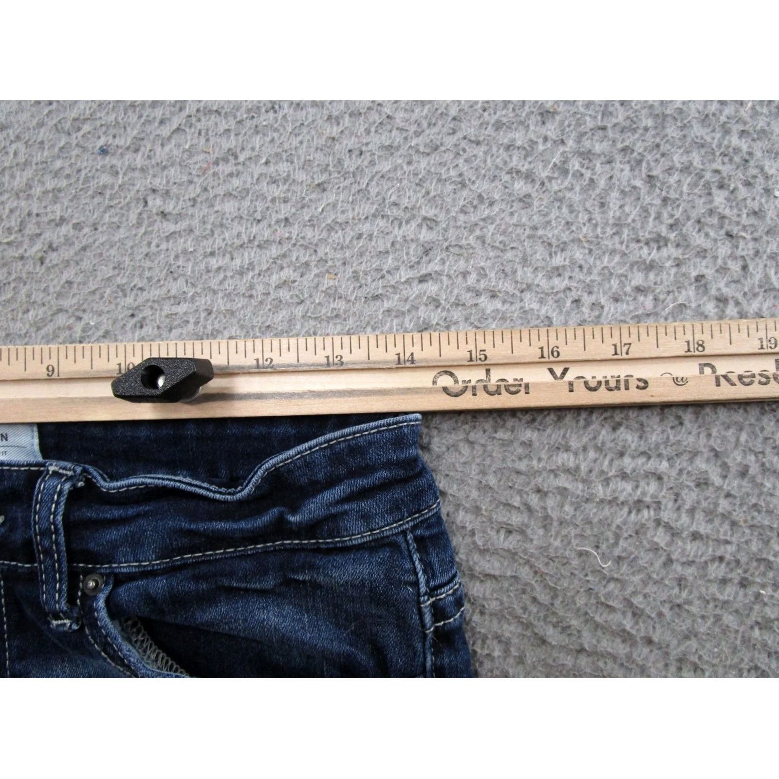 Vintage BKE Buckle Payton Jeans Skinny 26 Women's Blue Denim 5-Pocket Stretch Regular Casual Cut Offs Read Size 26" / US 2 / IT 38 - 4 Thumbnail