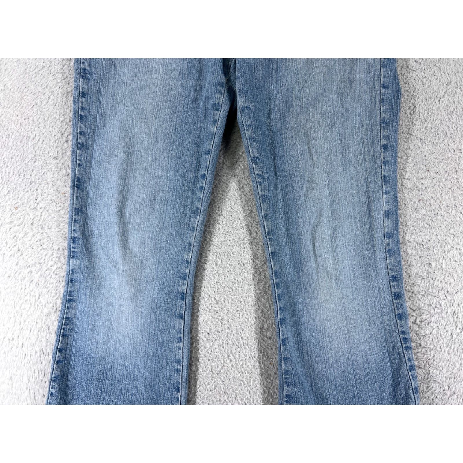Vintage Buckle Bke Bootcut Jeans Women 25 Blue Denim Low Rise 25x28 Stretch 5-Pocket Regular Fit Size 42" / US 20 - 5 Thumbnail
