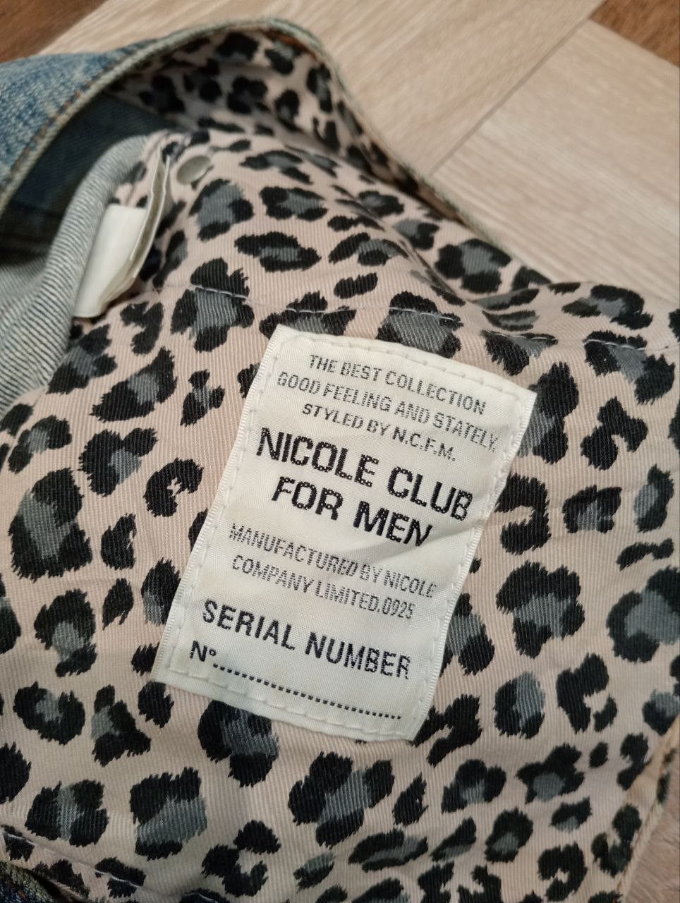 Nicole Club JAPANESE NICOLE CLUB FOR MEN PAISLEY JEANS Size US 33 - 7 Thumbnail