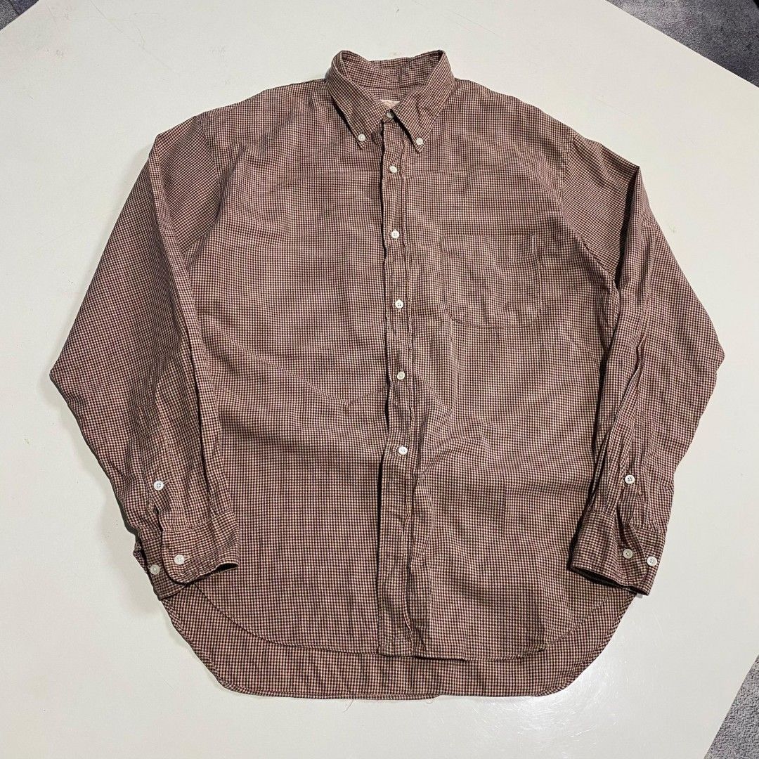 Sugar Cane Sugarcane Japan Plaid Long Shirt Size US L / EU 52-54 / 3 - 7 Thumbnail