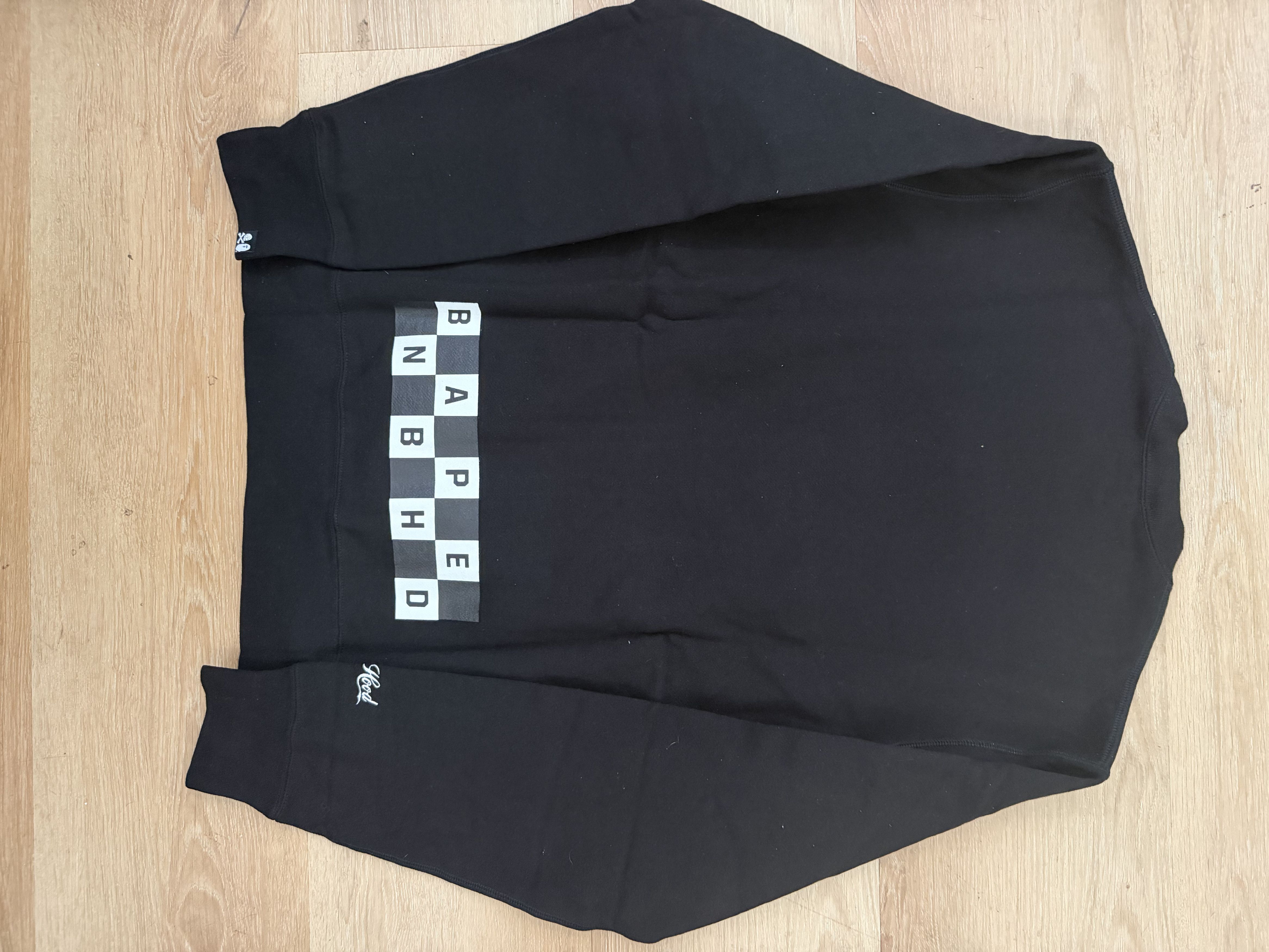 BAPE X Neighborhood Ape & Skull Crewneck Black