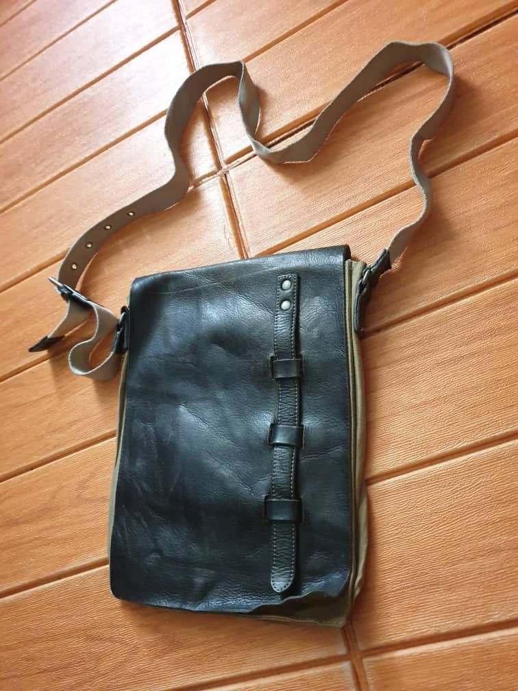 PPFM PPFM punk rock style Leather sling bag Size ONE SIZE - 4 Thumbnail