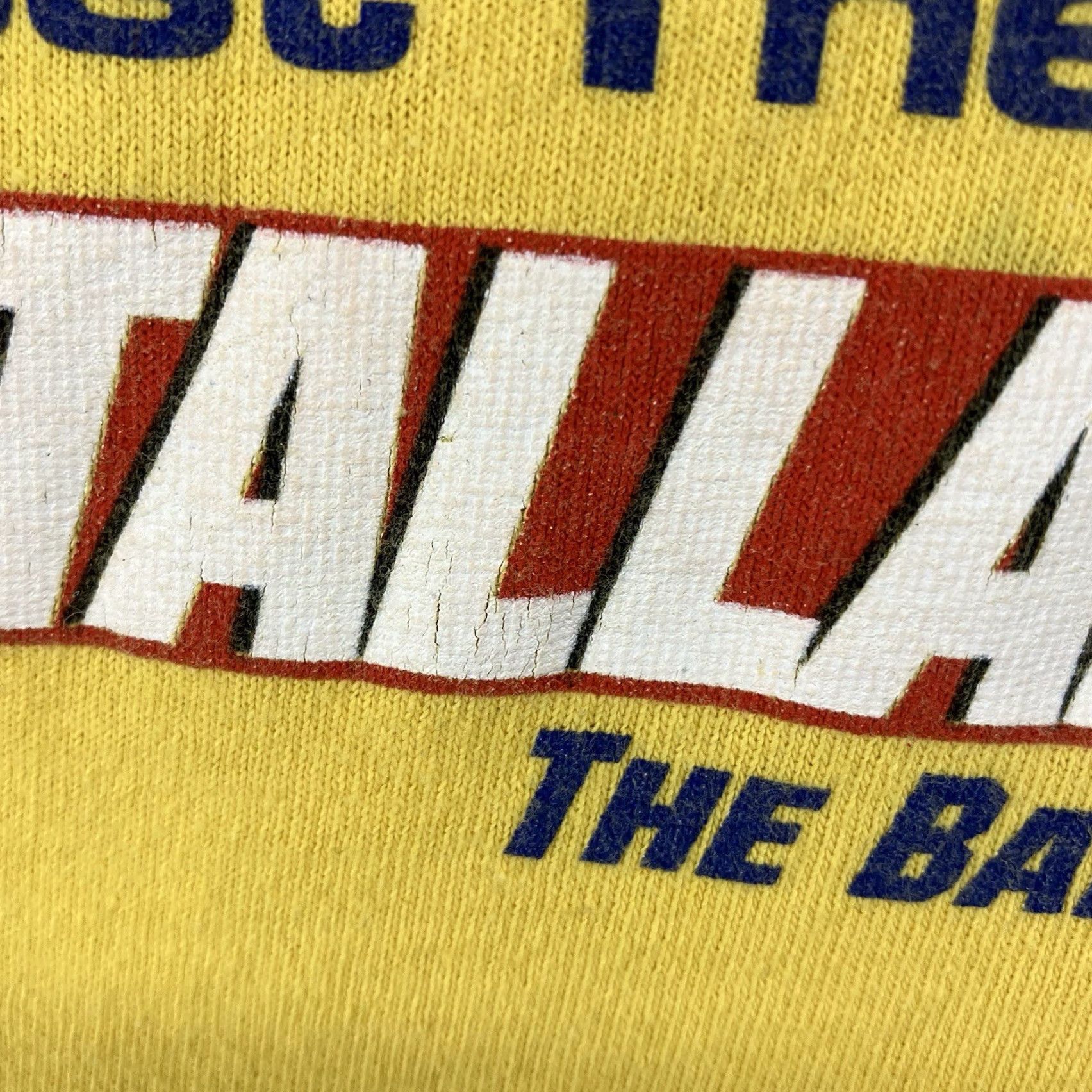 Vintage Talladega Nights Shirt Mens Medium Short Sleeve Yellow Ricky Bobby Columbia All Cotton Graphic Print T-Shirt Mens Best Sellers Size US M / EU 48-50 / 2 - 7 Thumbnail