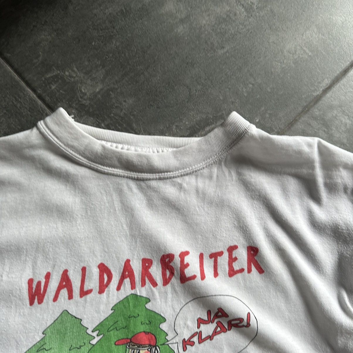 Vintage Vintage Japanese Style Joke T-shirts Waldarbeiter Humor Y2K Size US L / EU 52-54 / 3 - 7 Thumbnail