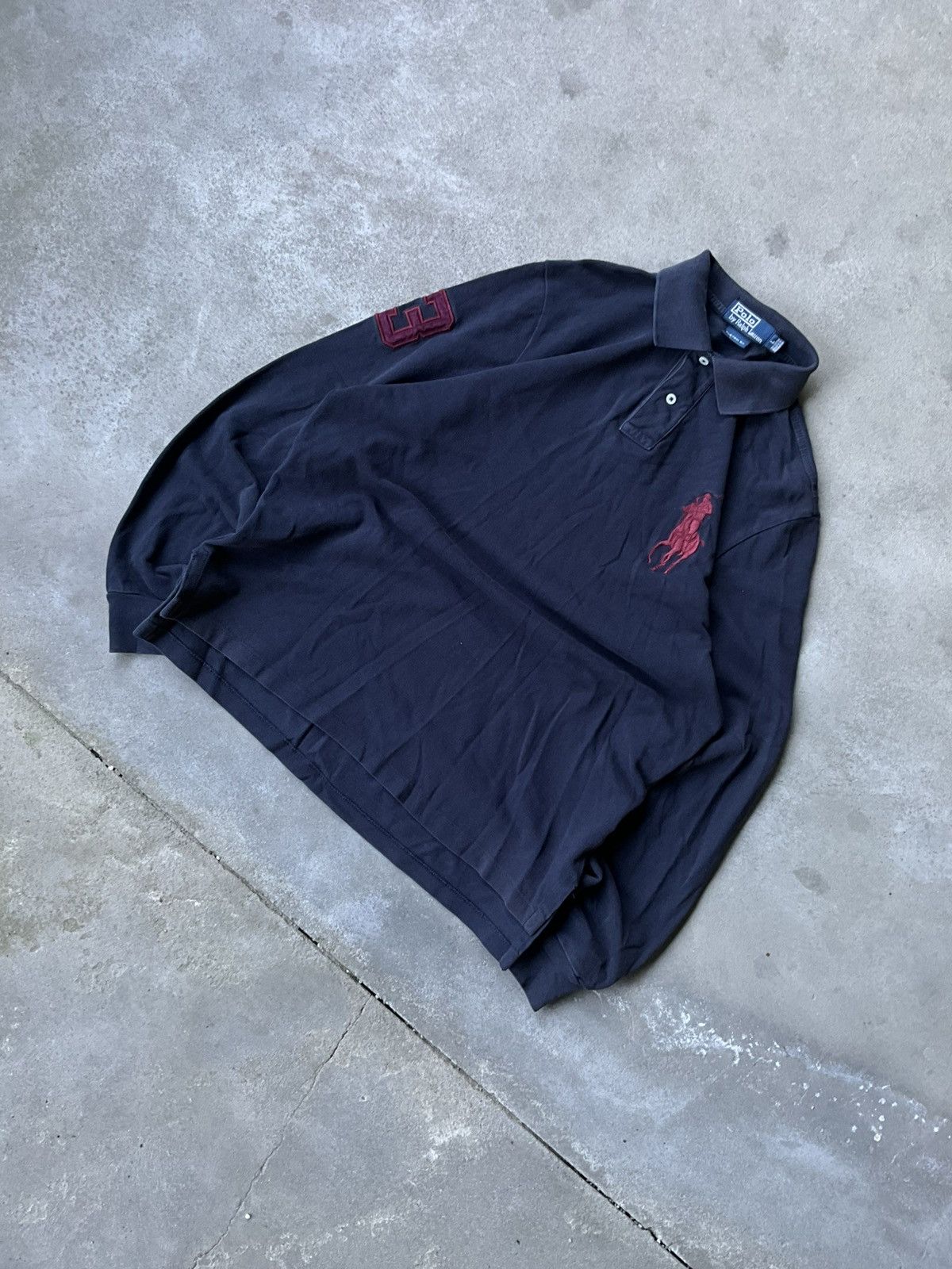 Polo Ralph Lauren Polo Ralph Lauren Vintage 3 Chief Keef Style Size Large Size US L / EU 52-54 / 3 - 1 Thumbnail