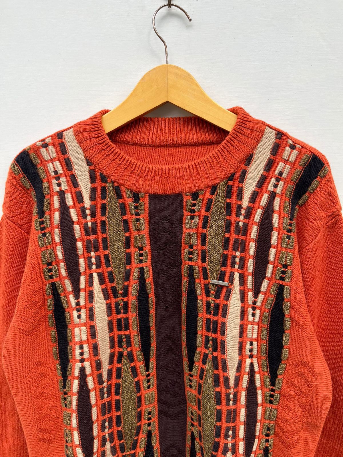 Balenciaga Vintage Balenciaga 3D Knit Sweater Size US M / EU 48-50 / 2 - 1 Thumbnail