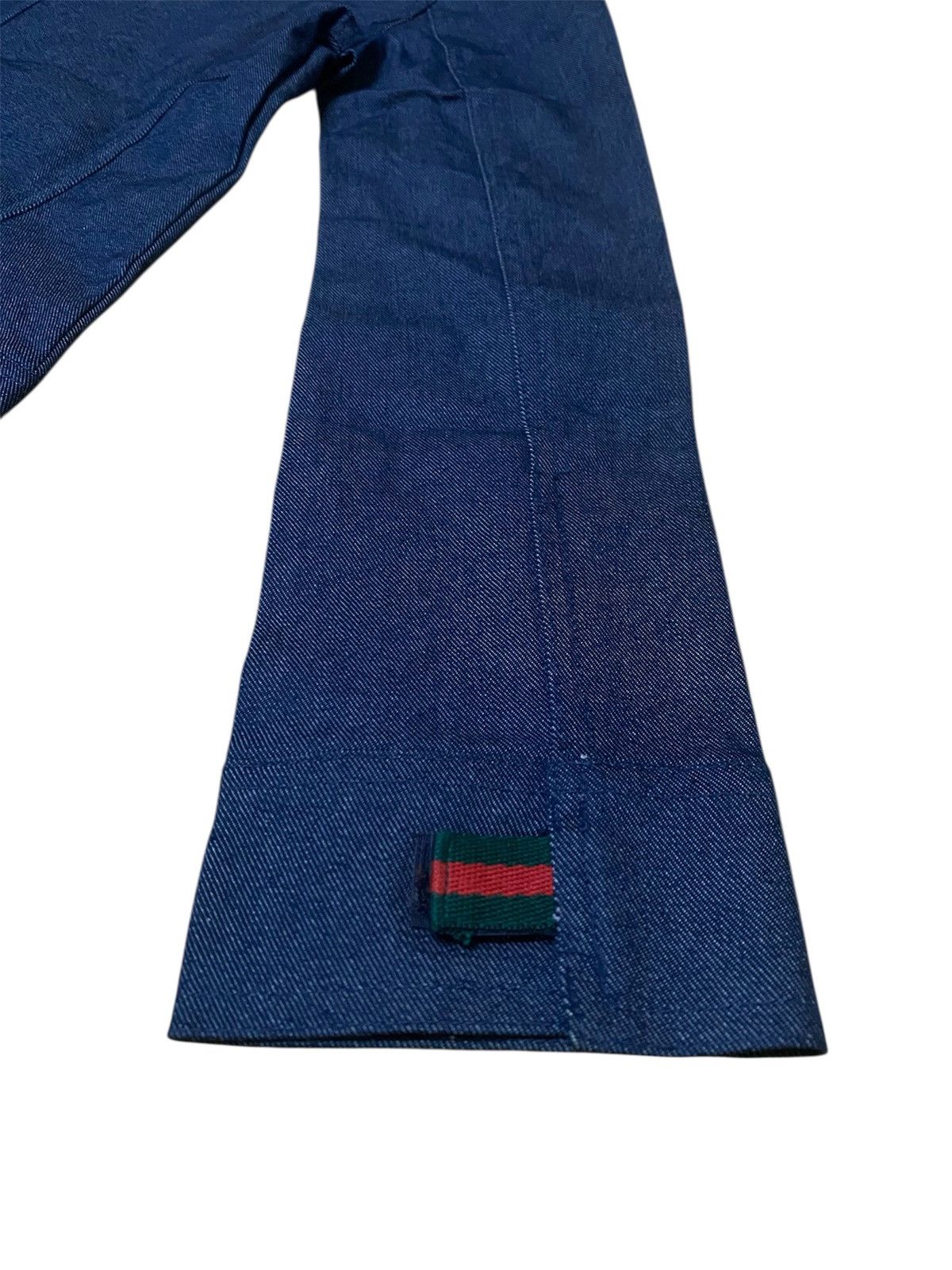 Gucci Gucci Double Pocket Pullover Zipper Denim Jacket Size XS / US 0-2 / IT 36-38 - 6 Thumbnail