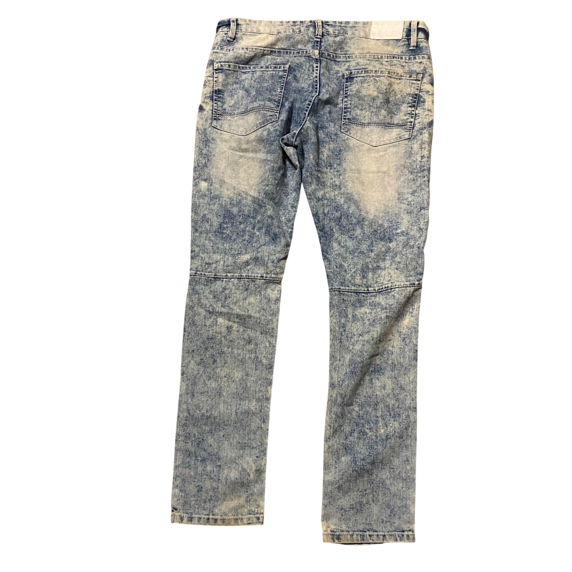 Southpole Southpole Skinny Fit Acid Wash Denim Jeans With Zipper Pocke Size US 34 / EU 50 - 4 Thumbnail