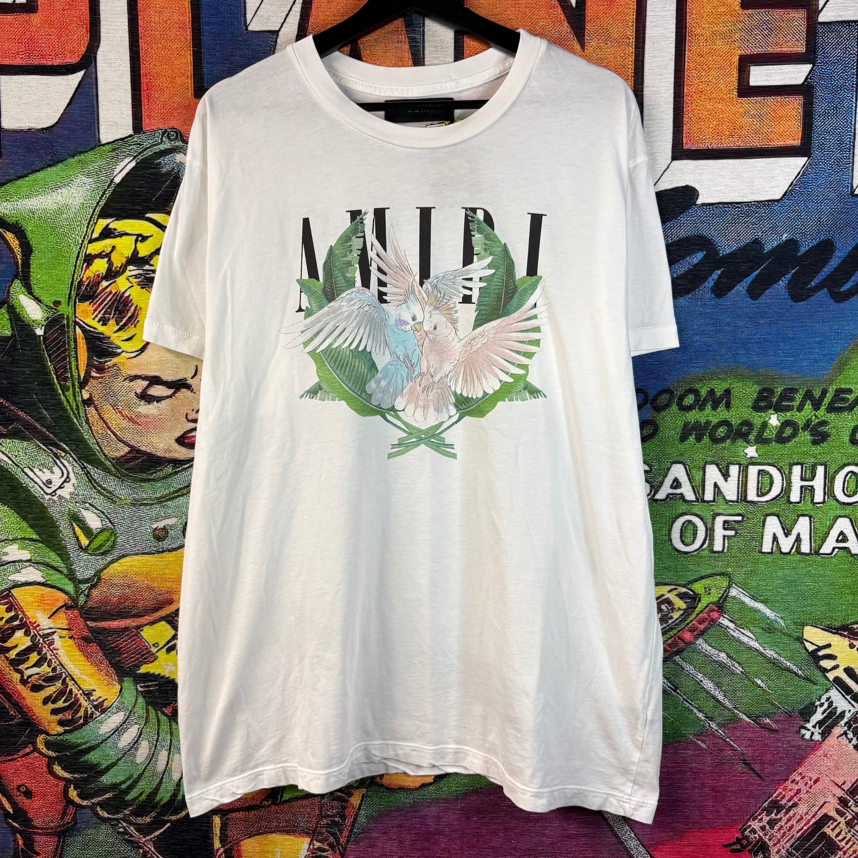 Amiri Amiri Love Birds Tee Size Large Size US L / EU 52-54 / 3 - 1 Thumbnail