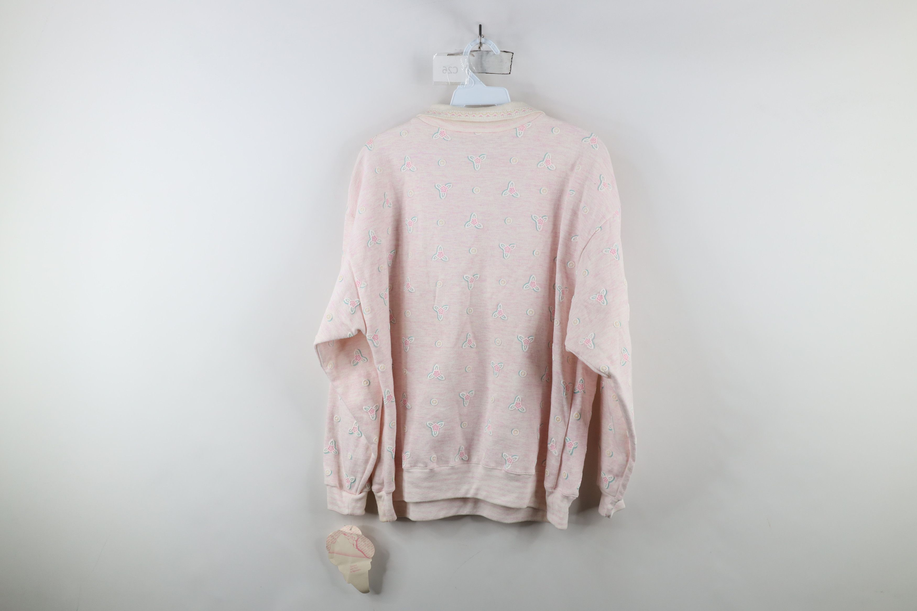 Vintage Deadstock Vintage 90s Fairy Kei Kawaii Collared Sweatshirt Size M / US 6-8 / IT 42-44 - 12 Thumbnail