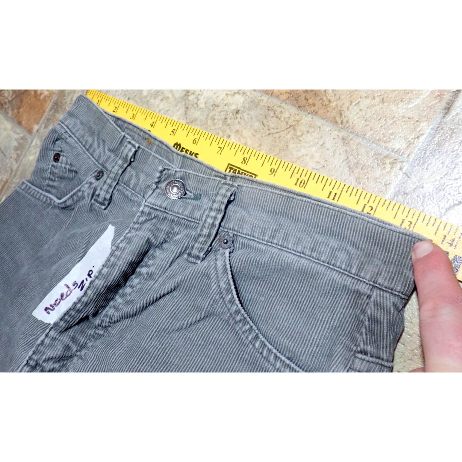 Levi's Vintage Levi's 517 Corduroy Boot Cut Pants Men’s 28 Gray Casual Retro Decades USA Size US 28 / EU 44 - 7 Thumbnail