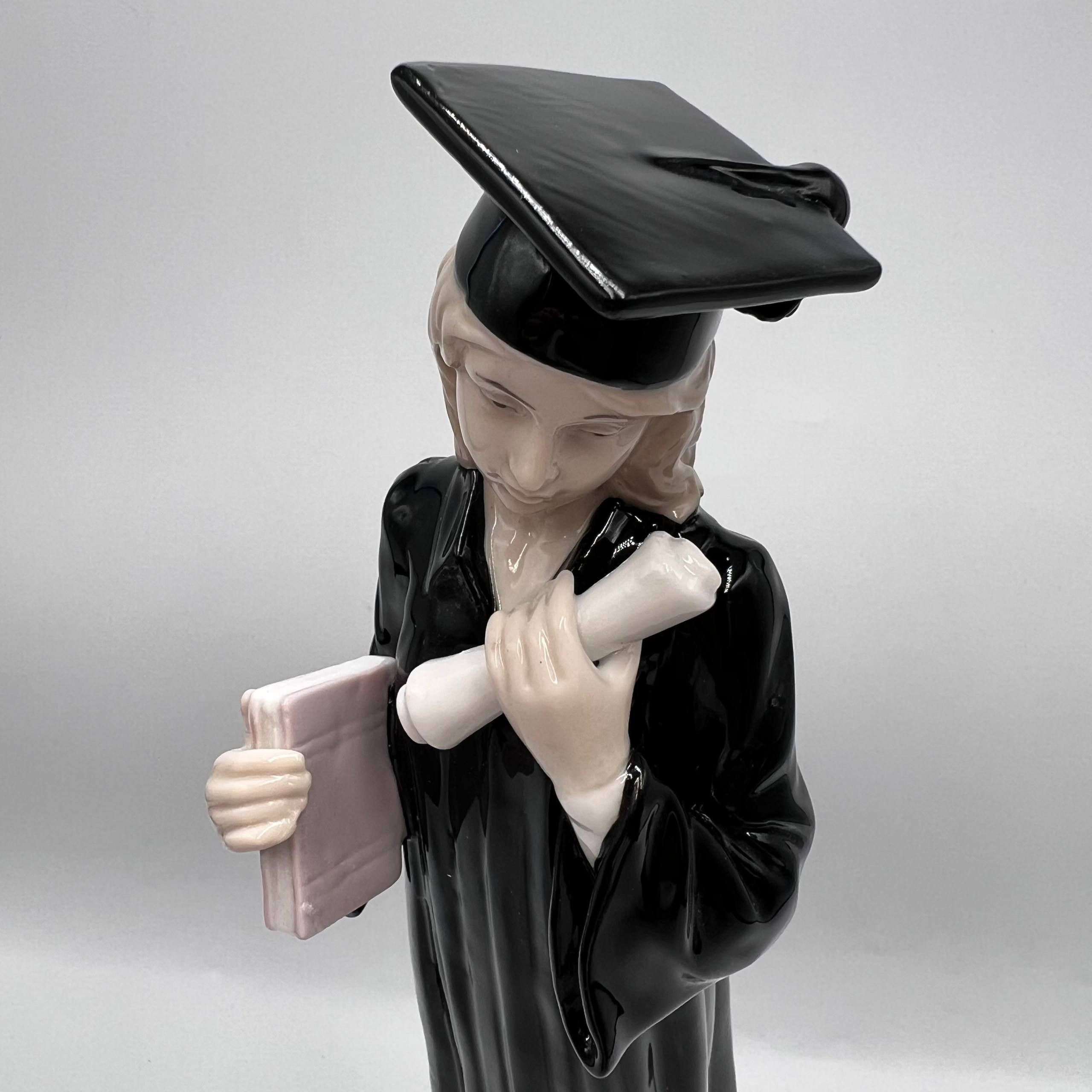 Vintage Vintage Pavone Porcelain Figurine Statue Graduation Girl Size ONE SIZE - 9 Thumbnail