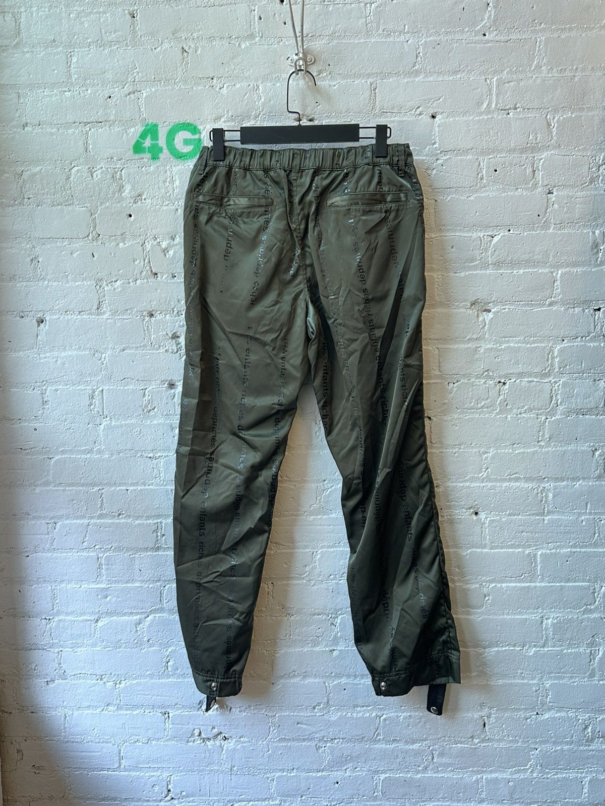 Enfants Riches Deprimes ERD SPELL OUT TRACK PANTS SZ S FITS M Size US 30 / EU 46 - 3 Thumbnail