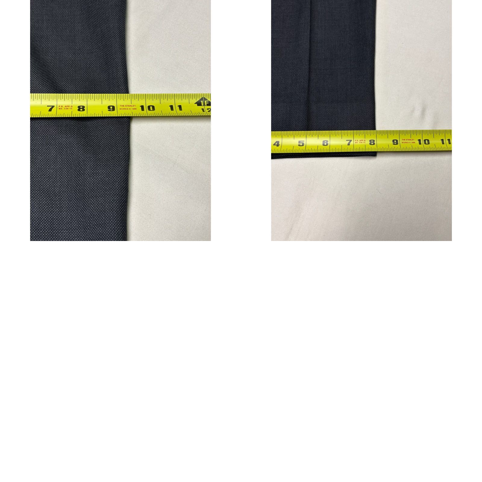 Canali Canali 1934 Mens Gray Wool Blend Dress Pants 38 Regular Geometric Pattern Slim Flat Front Trousers Size US 37 - 9 Thumbnail