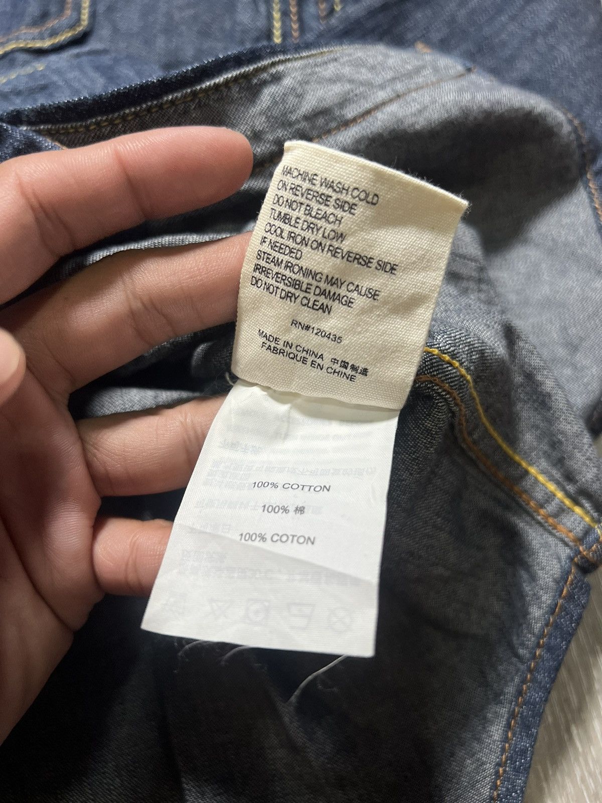 Evisu Evisu Denim Embroidery Logo Longsleeve Size US M / EU 48-50 / 2 - 8 Thumbnail