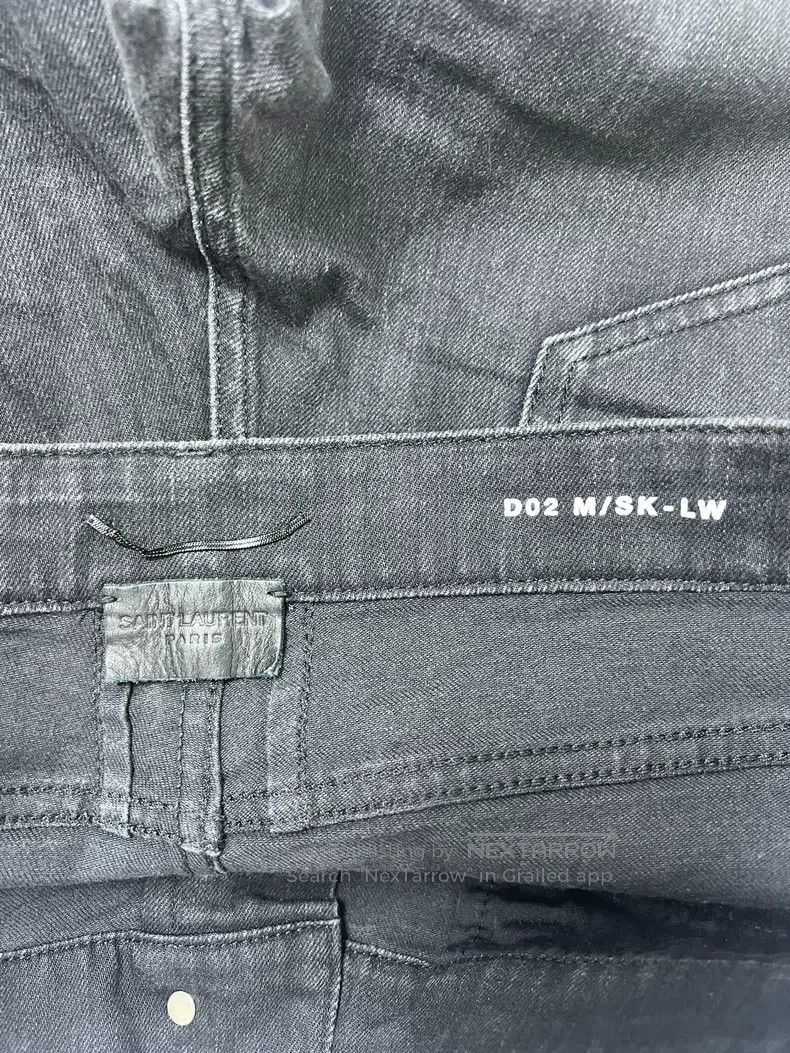 Saint Laurent Paris Saint Laurent Paris Multi-Zip Black Denim Pants Size US 36 / EU 52 - 5 Thumbnail
