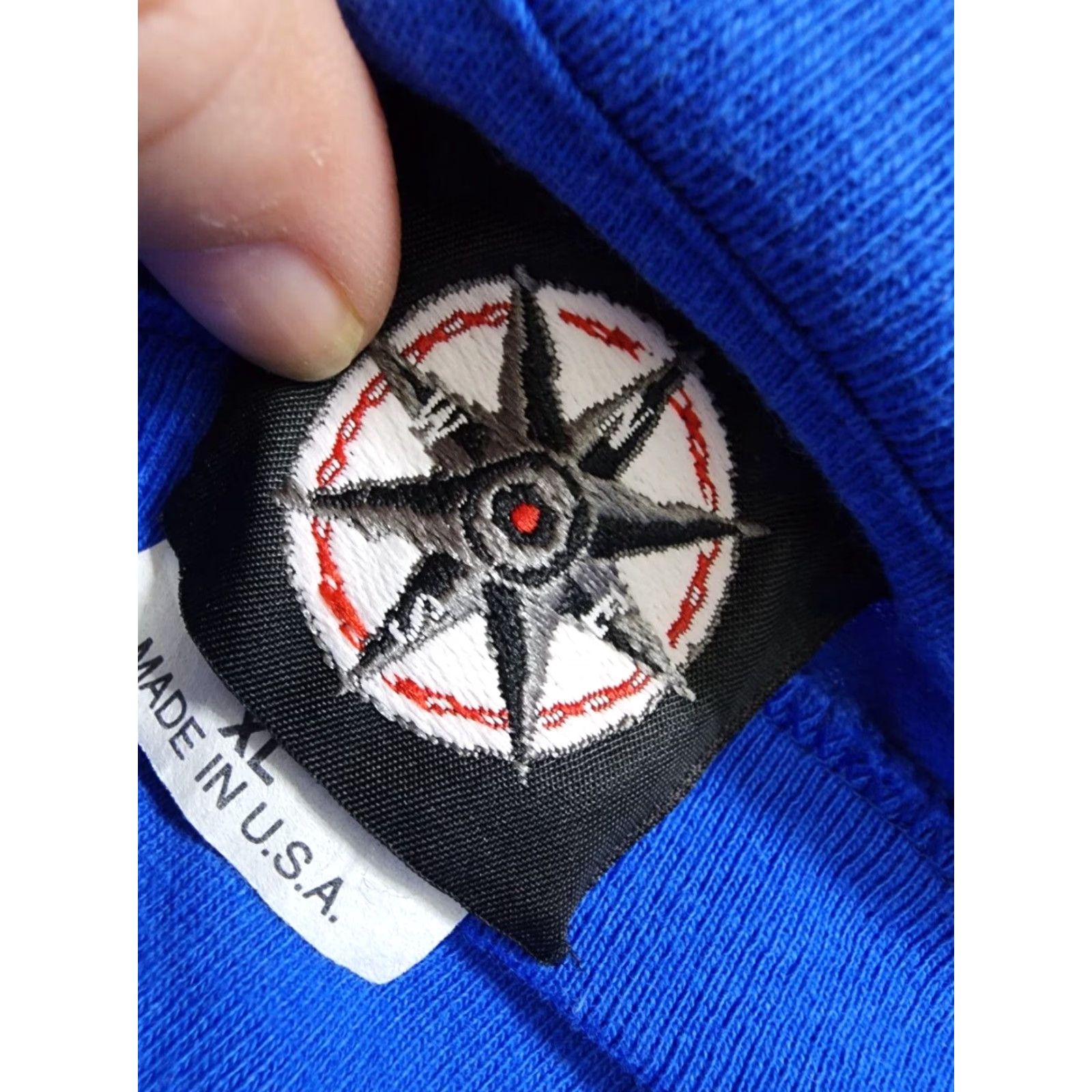 Marlboro Vintage Marlboro Make The Run Ski Pocket Shirt T-Shirt Blue XL Mens 90s Skiing Outdoors Snow Winter Logo Print Size US XL / EU 56 / 4 - 4 Thumbnail