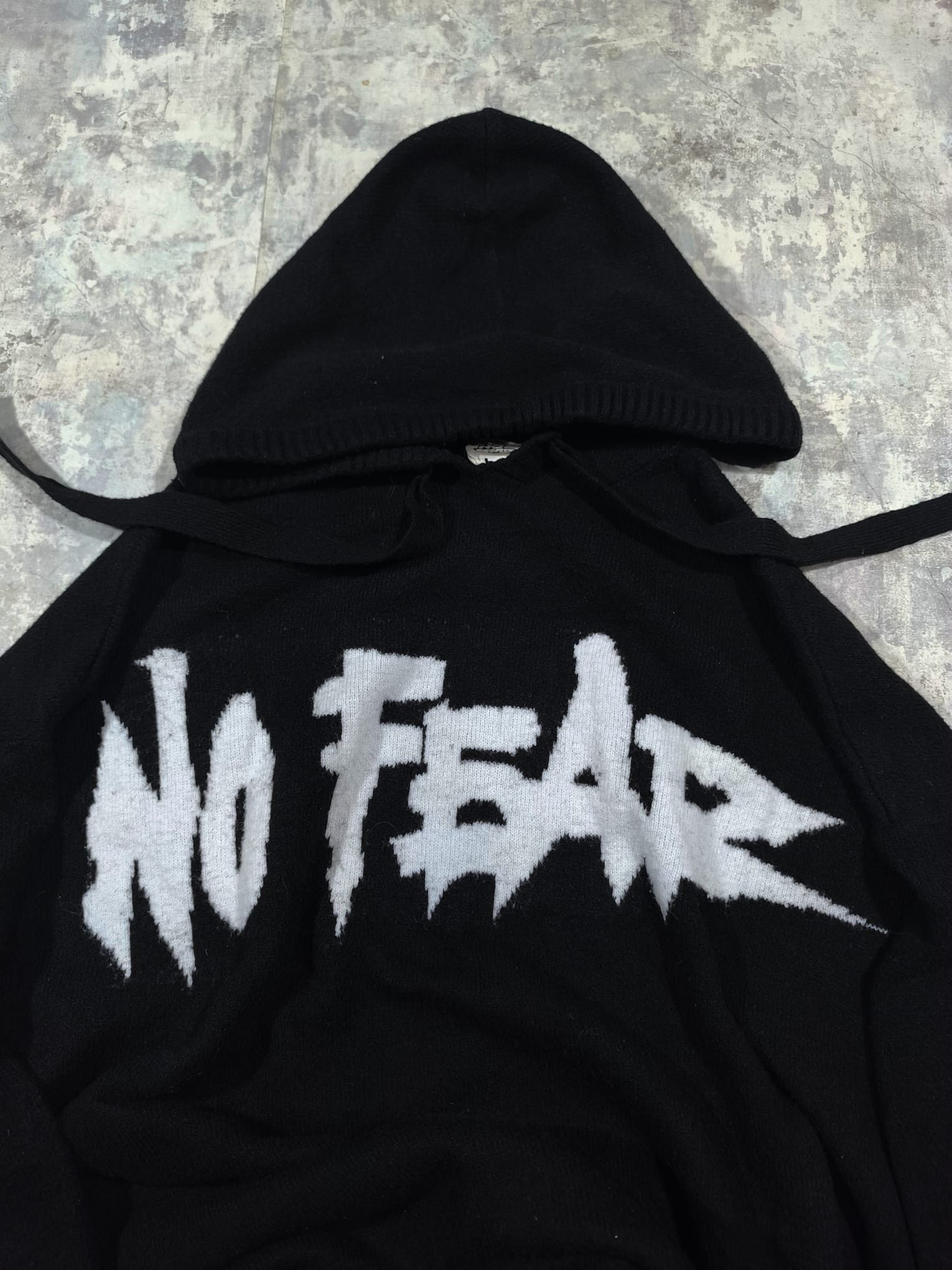 No Fear no fear knit hoodie oversize Size US M / EU 48-50 / 2 - 2 Thumbnail