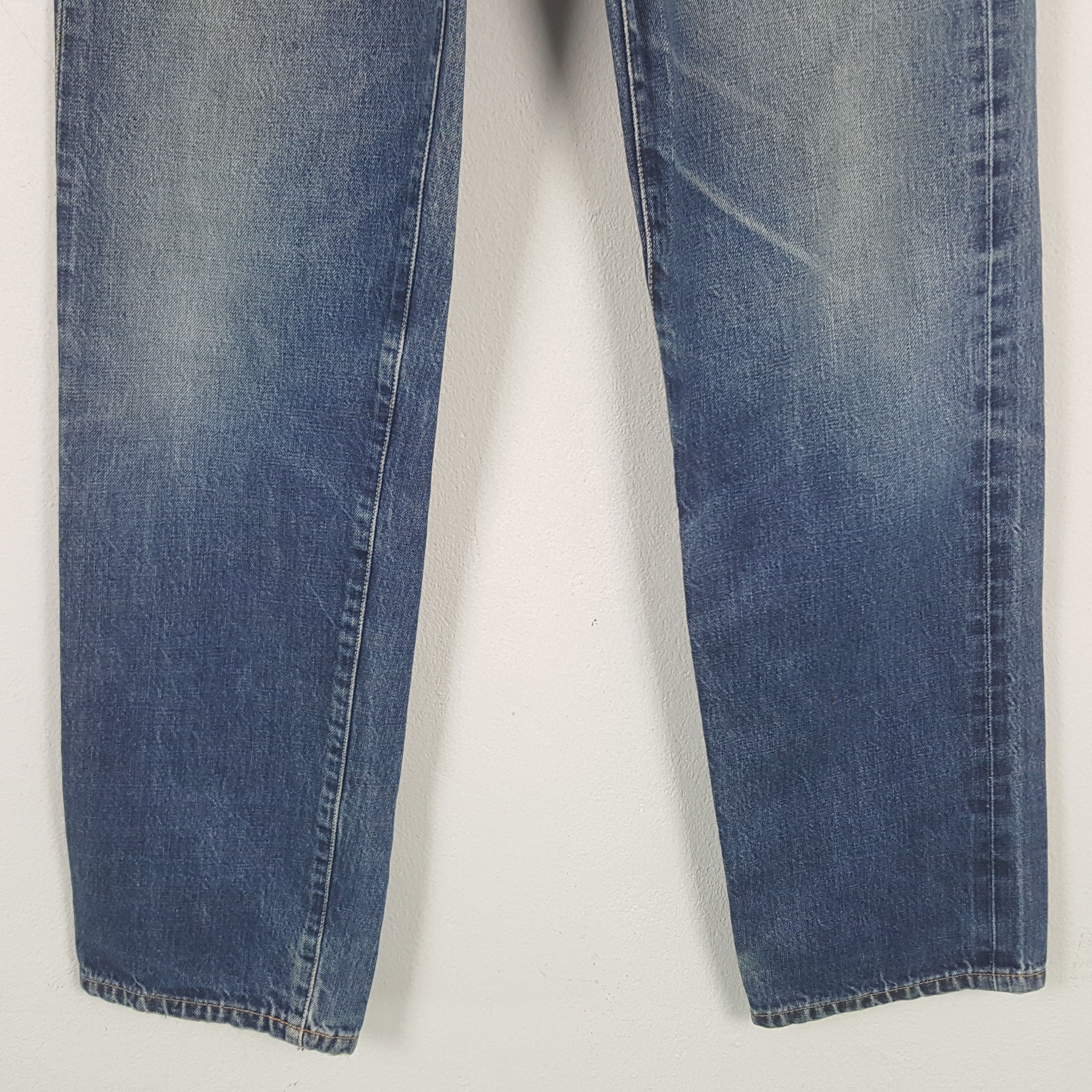 Evisu Vintage Evis Selvedge Daicock Art Denim Jeans C297N1 Size US 29 - 6 Thumbnail